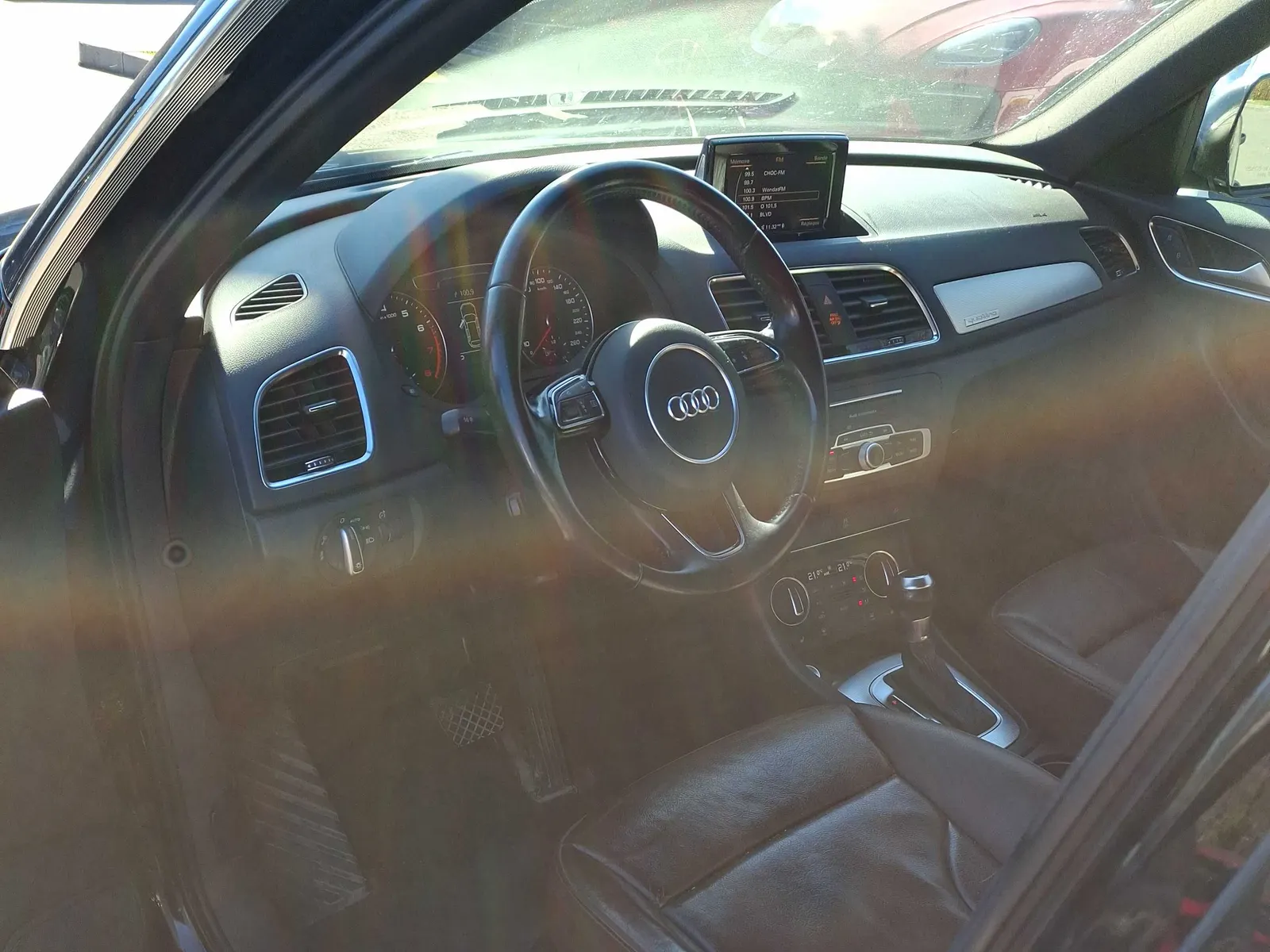 Interior driver side