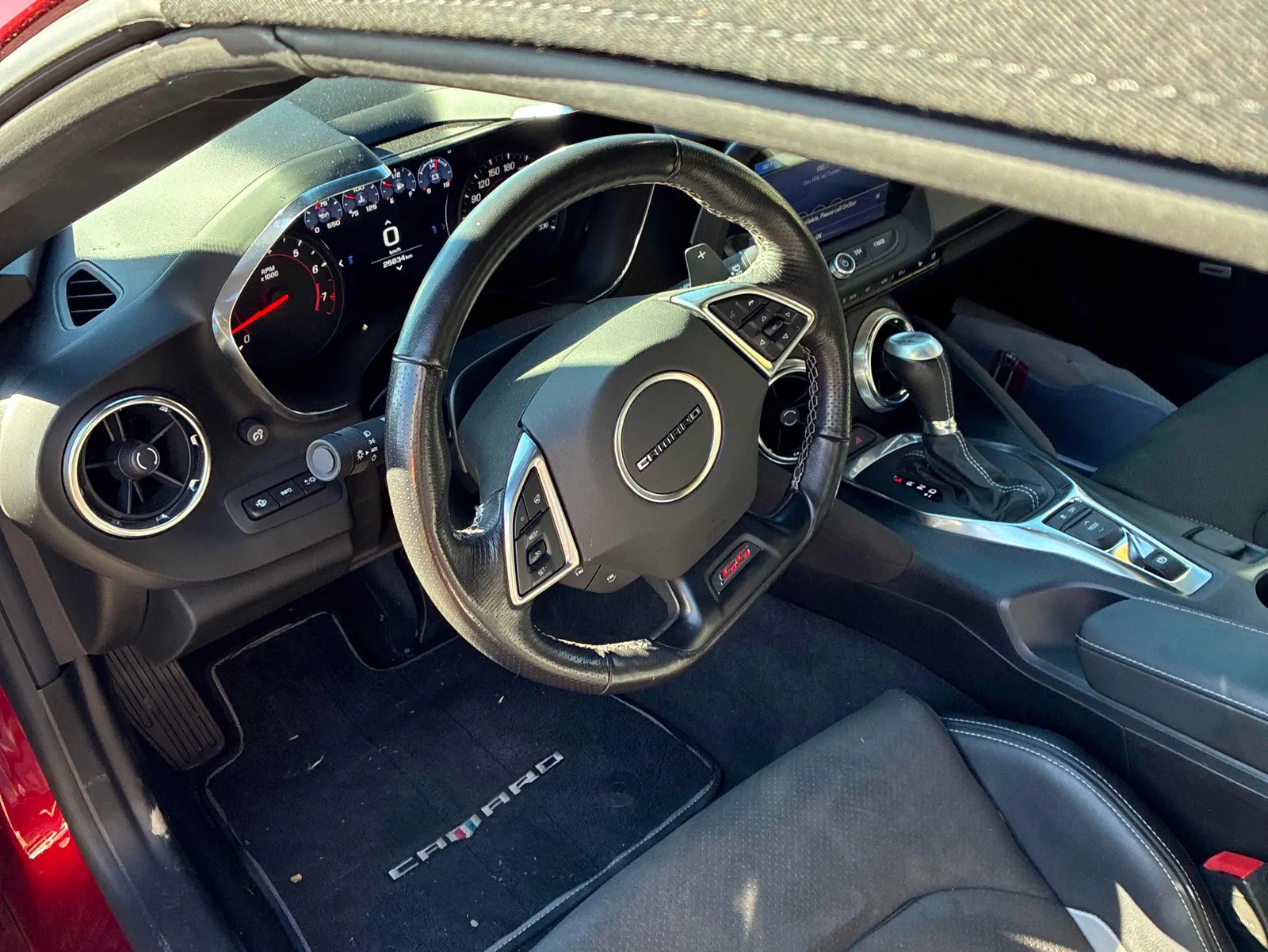 Interior driver side