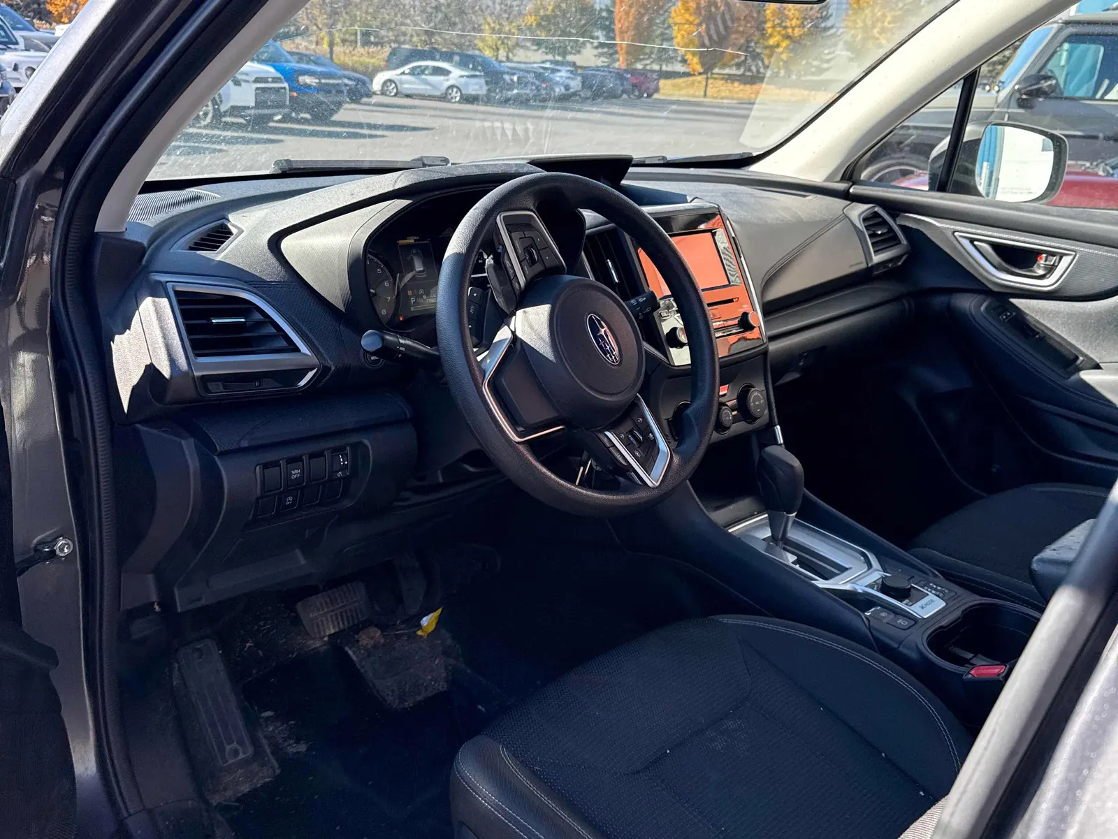 Interior driver side