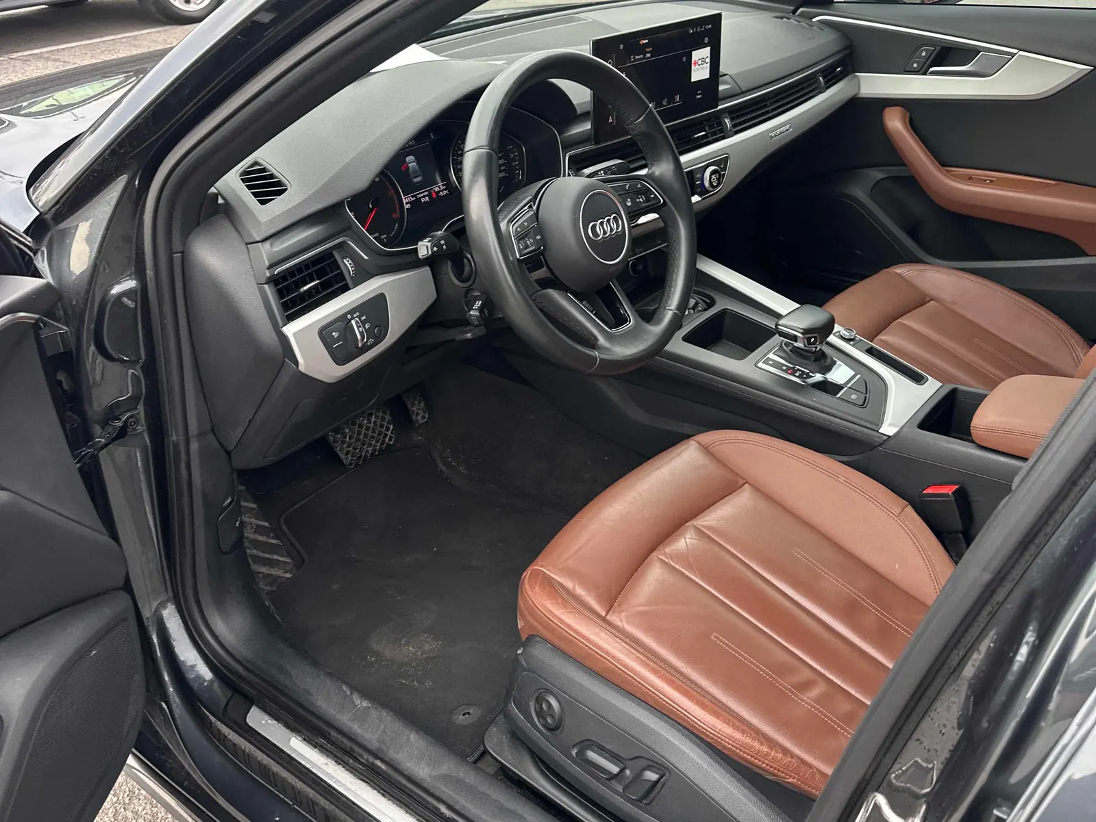Interior driver side
