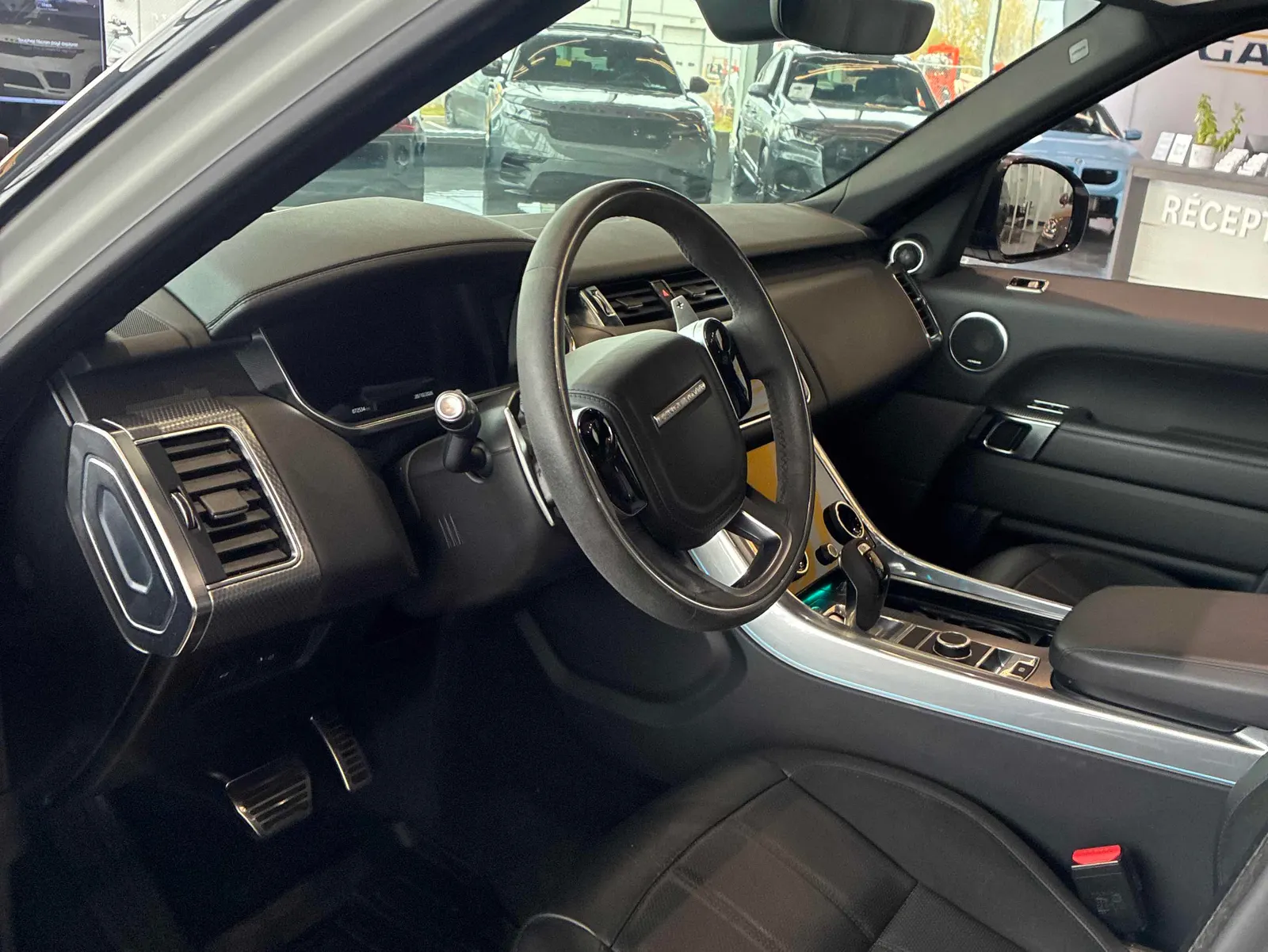 Interior driver side
