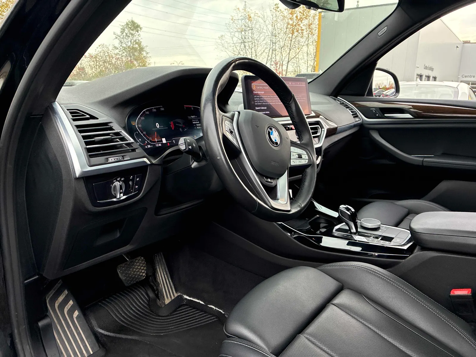 Interior driver side