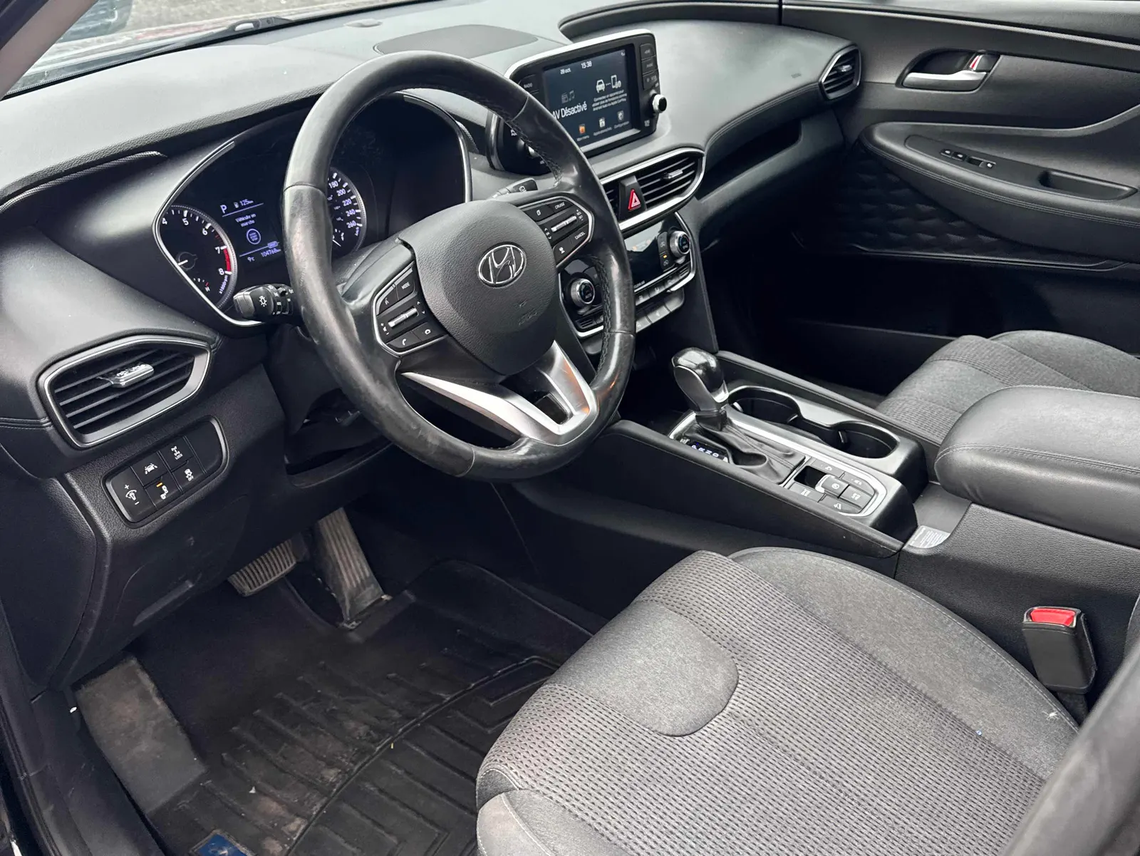 Interior driver side