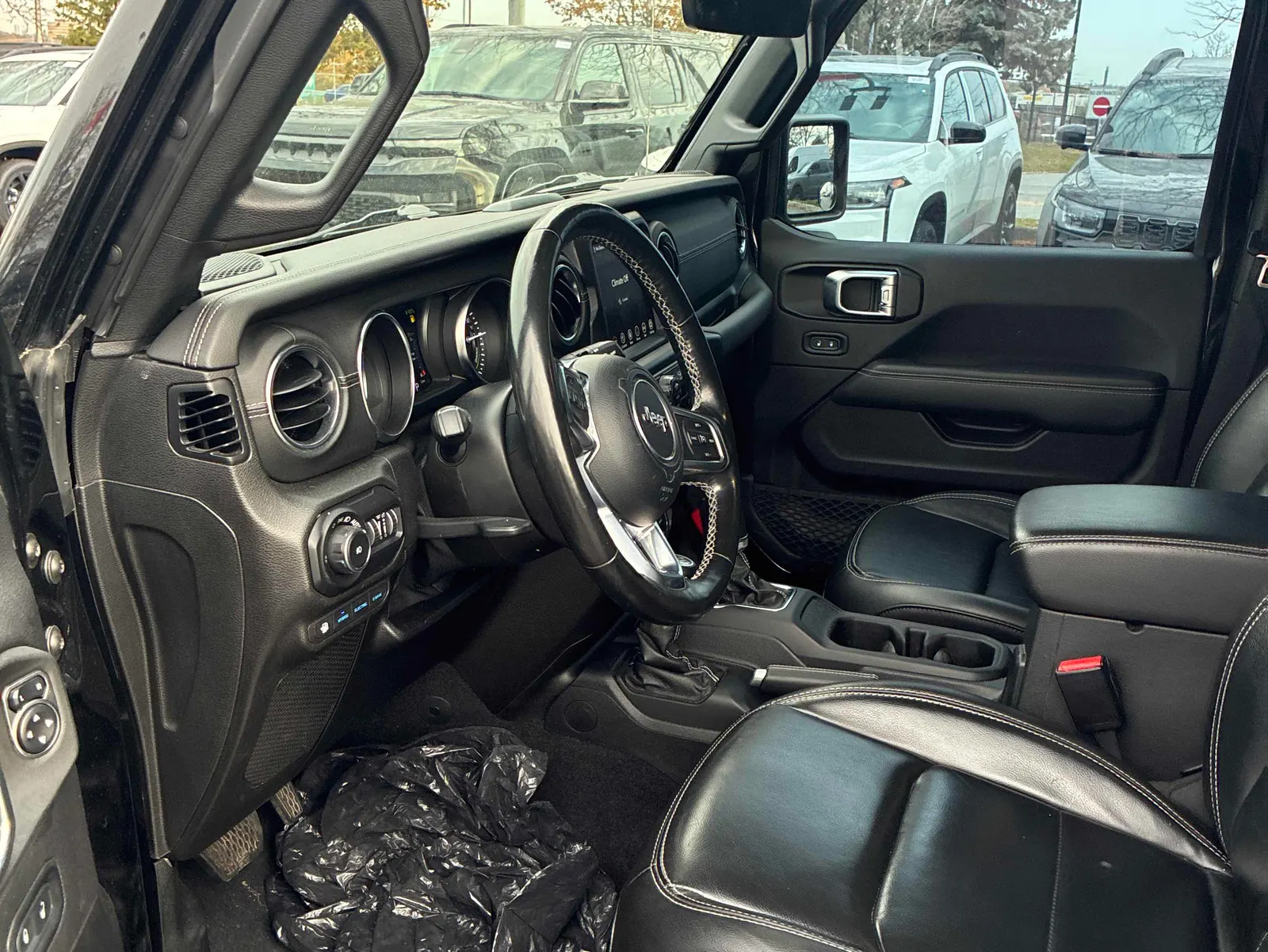 Interior driver side