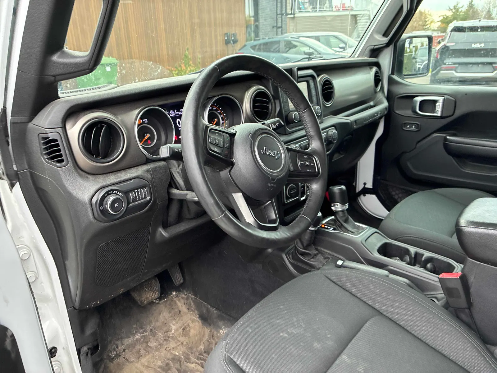 Interior driver side