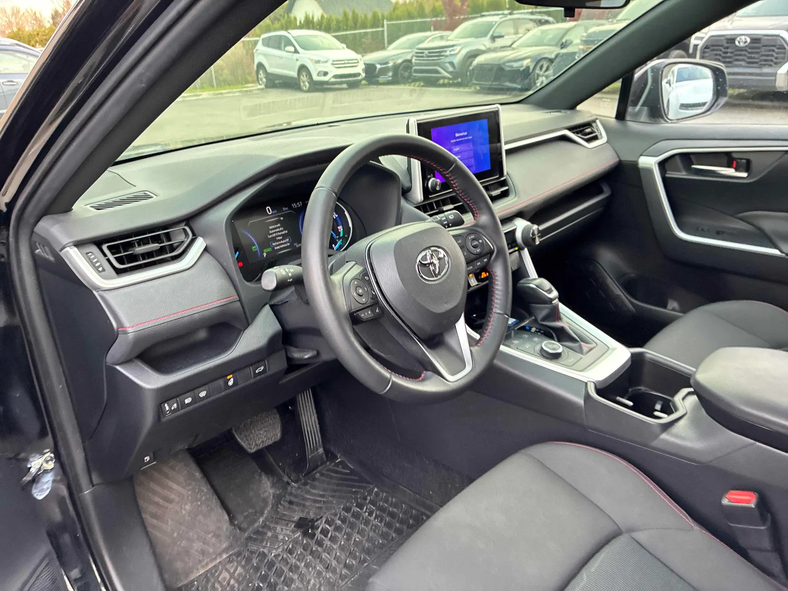 Interior driver side