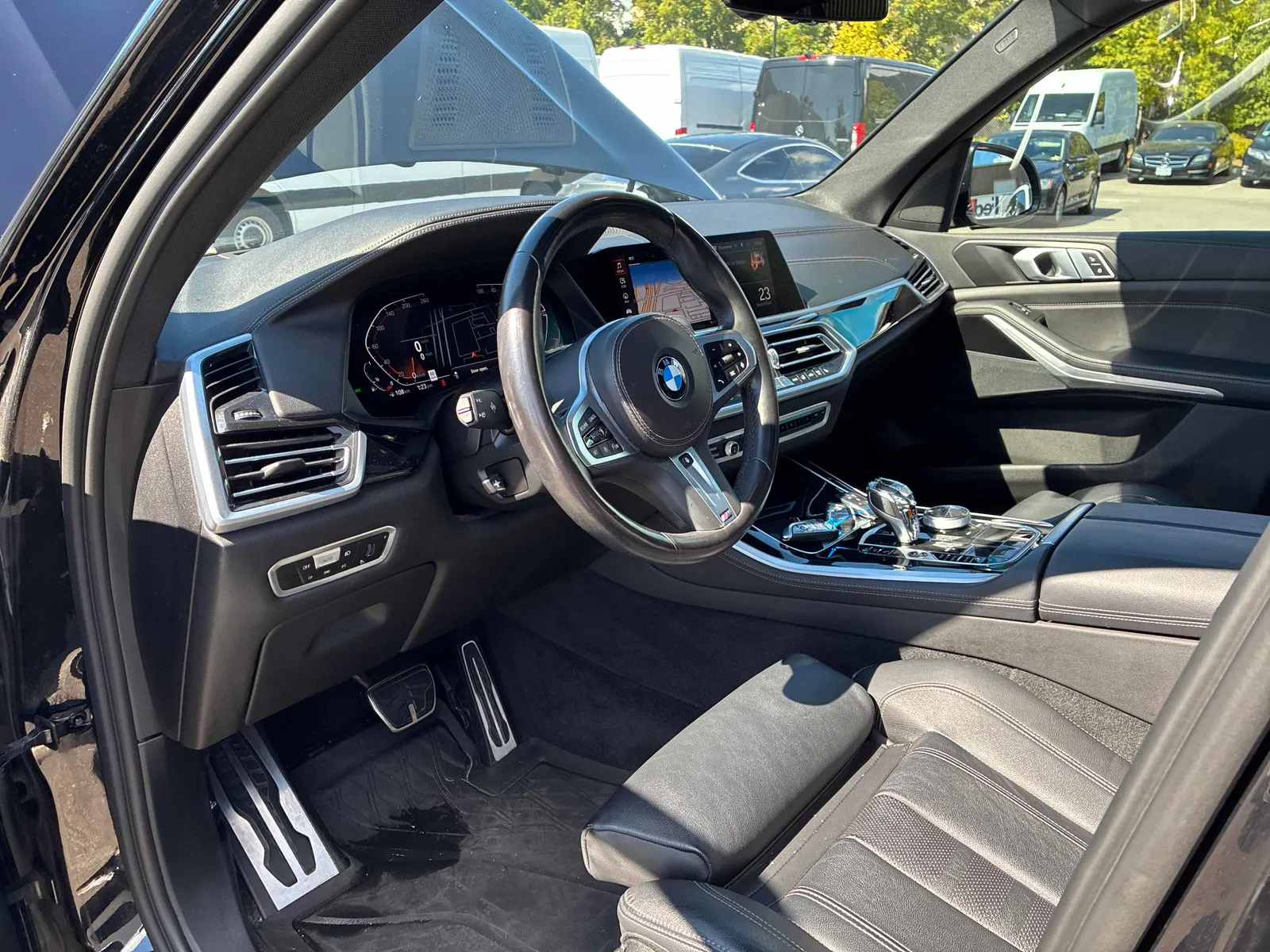 Interior driver side