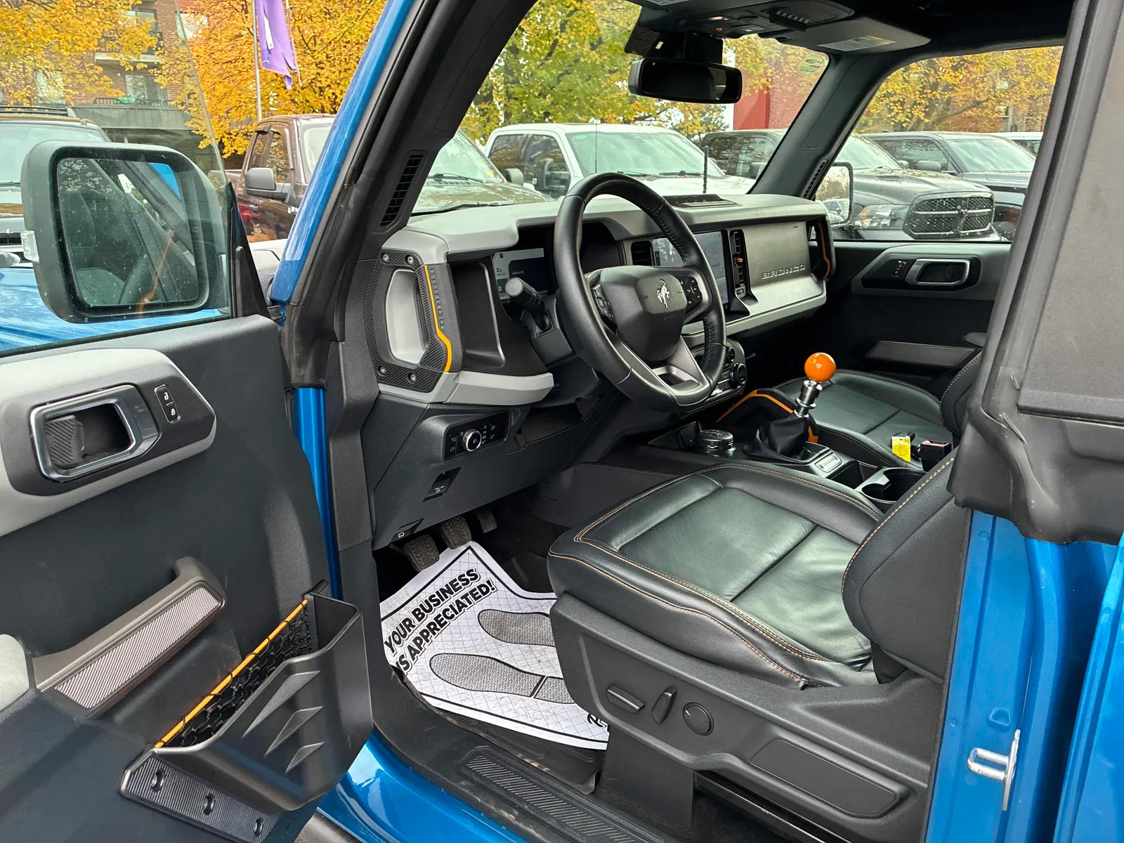 Interior driver side