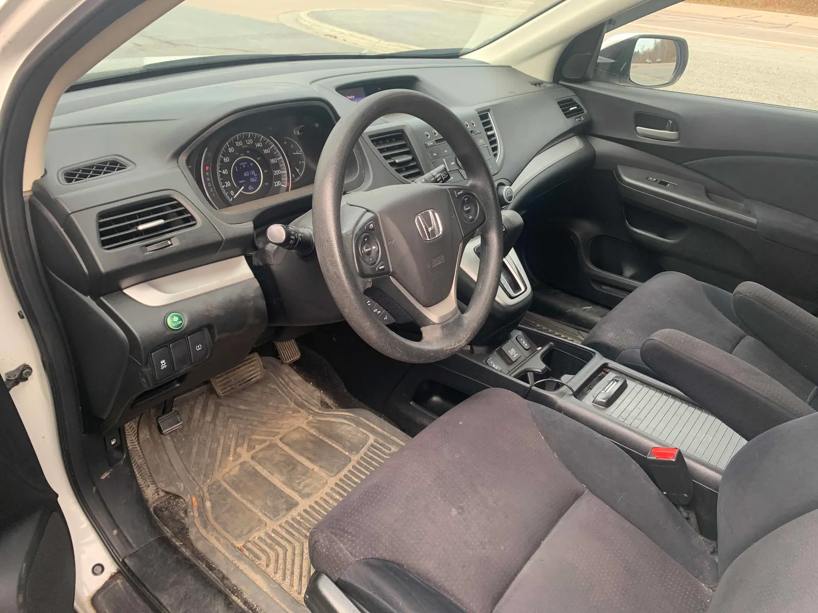 Interior driver side