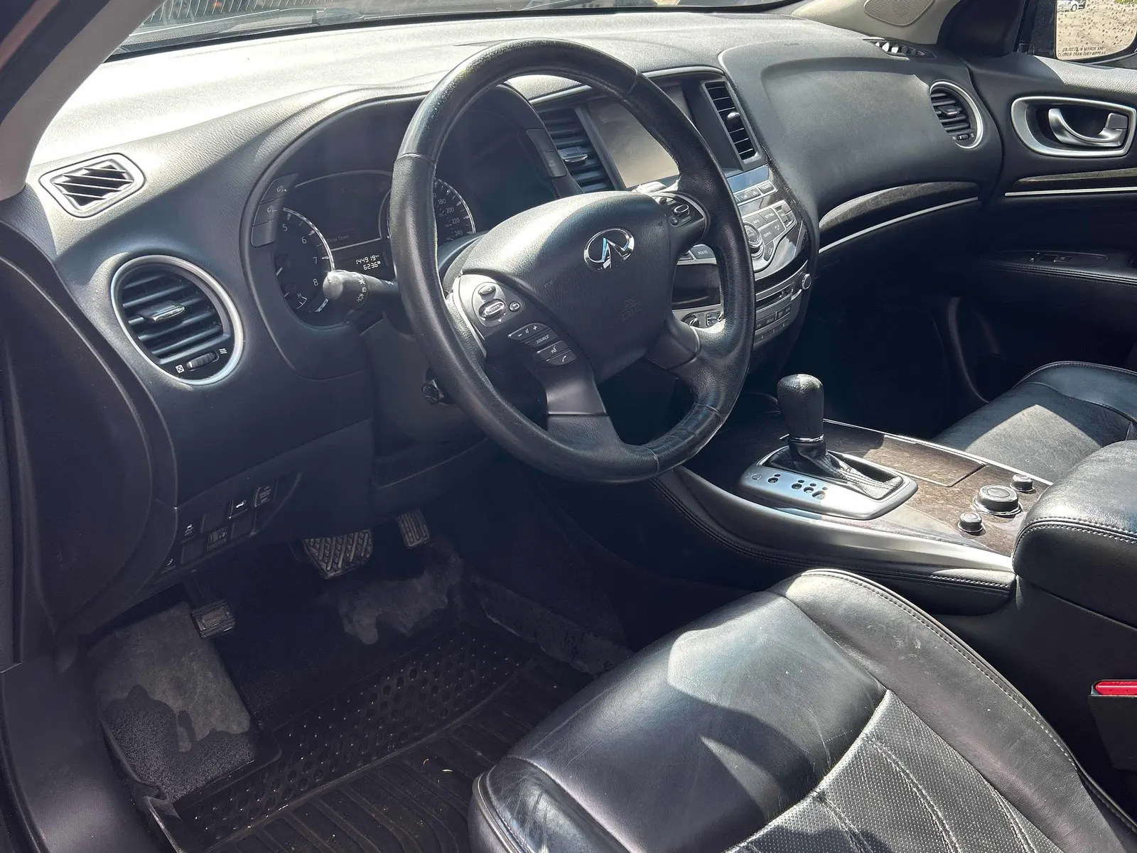 Interior driver side