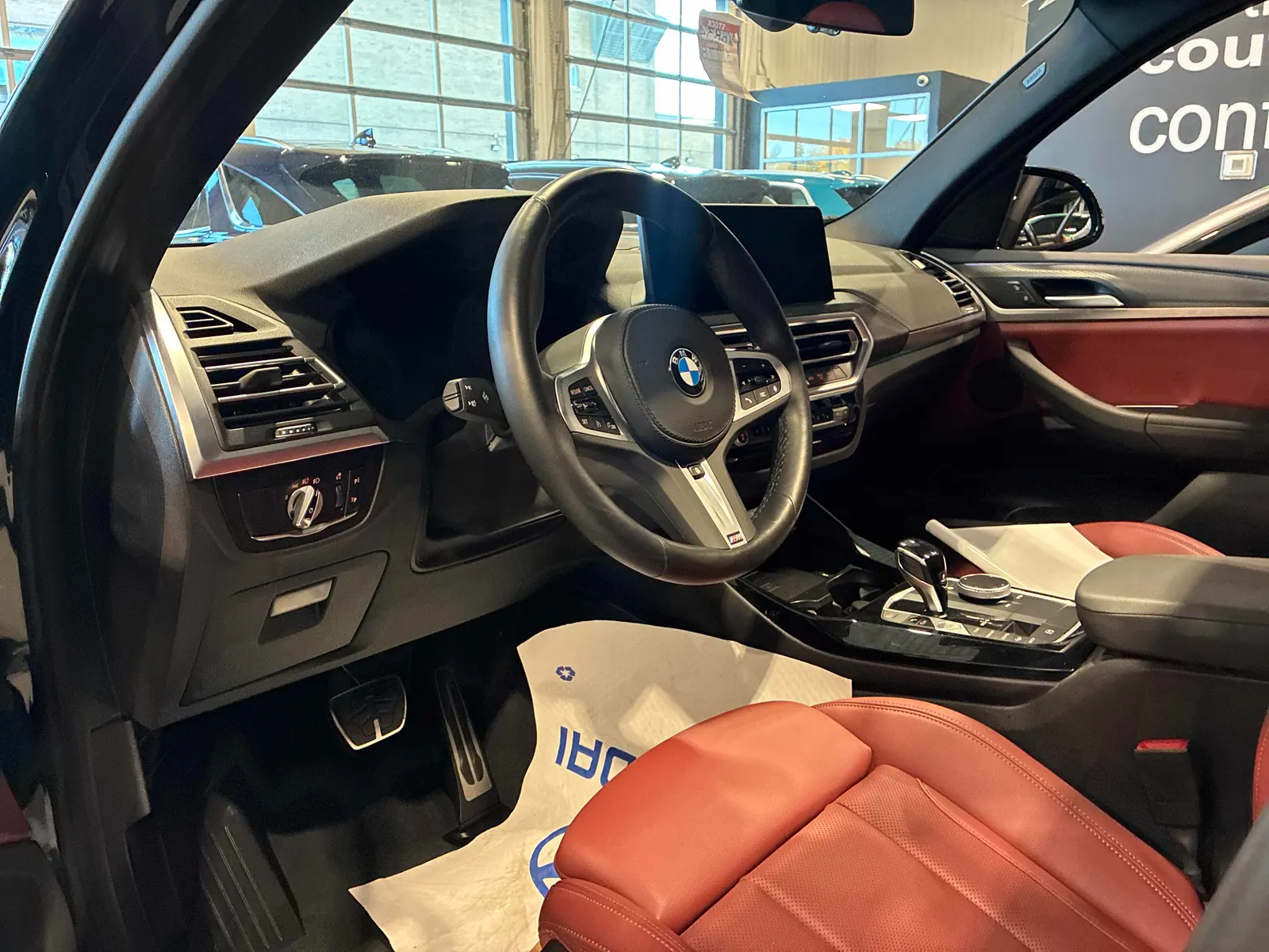 Interior driver side