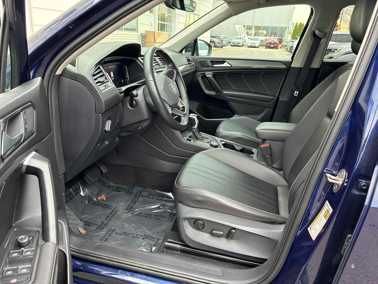 Interior driver side