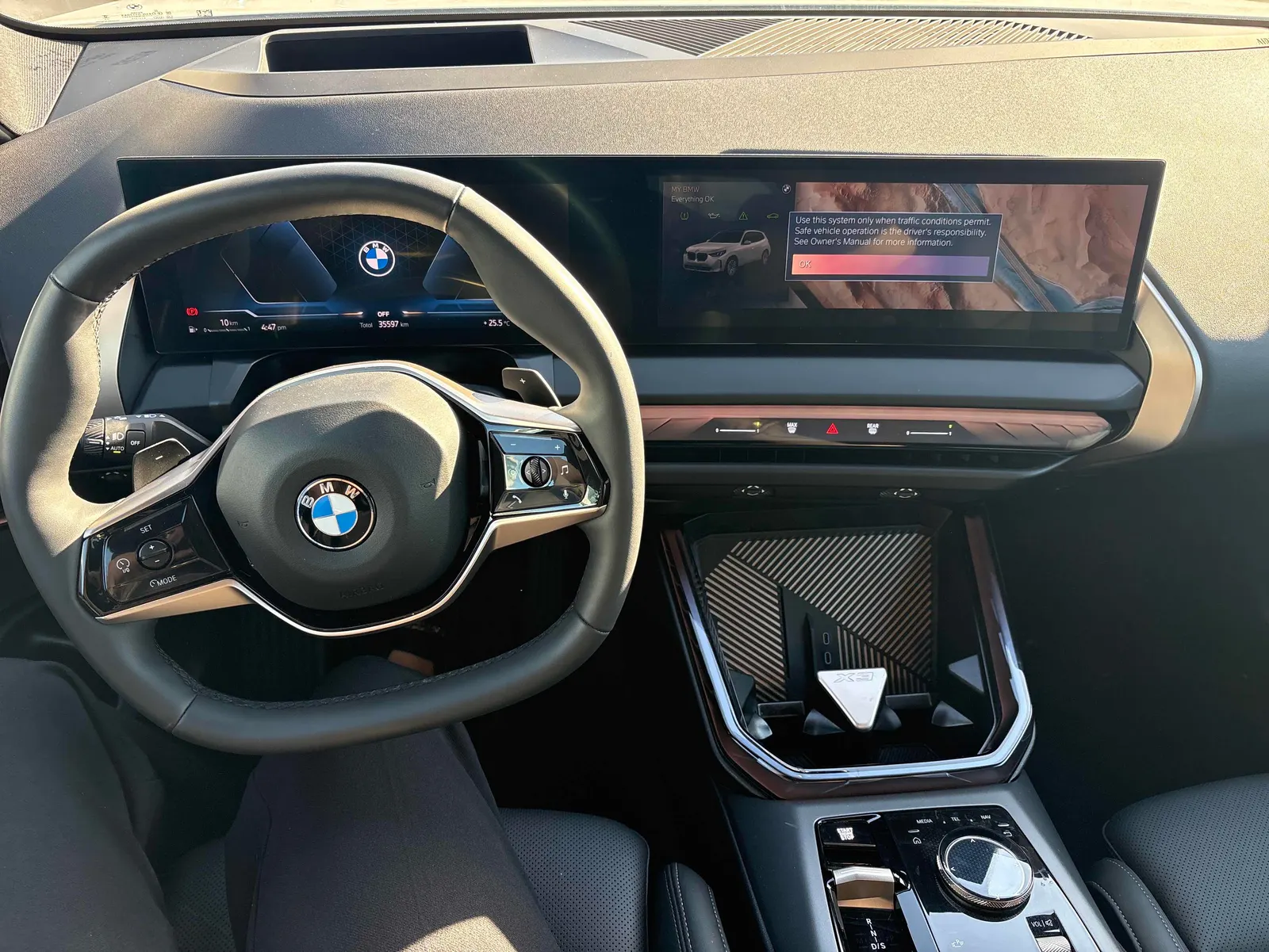Interior driver side