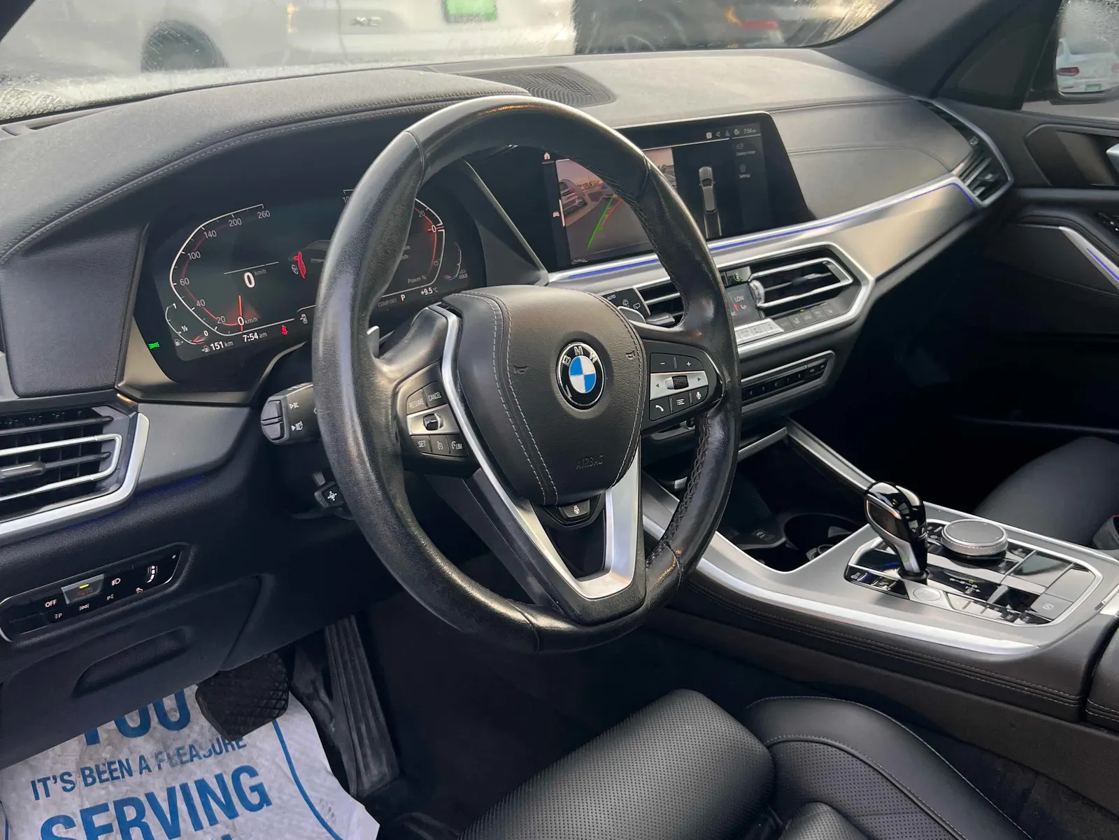 Interior driver side