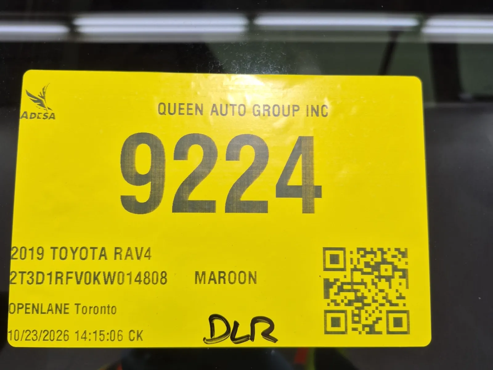 Inventory Label Photo