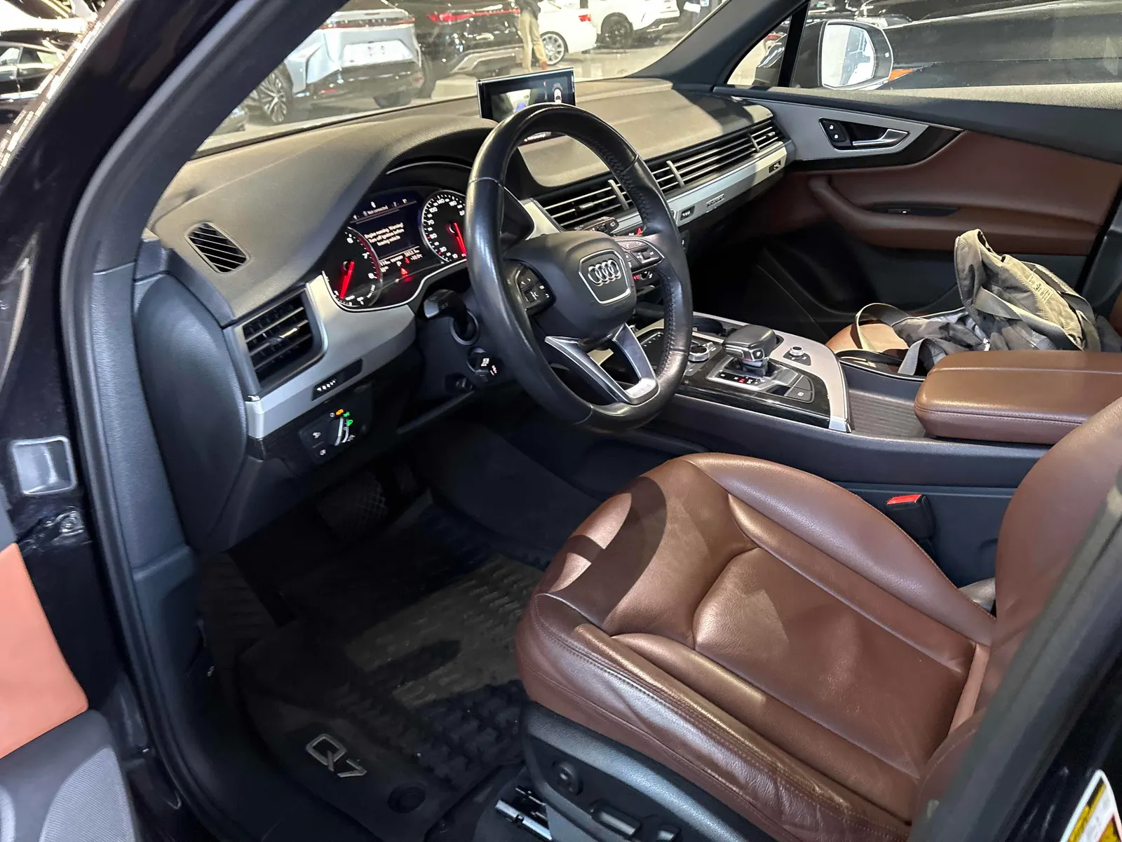 Interior driver side
