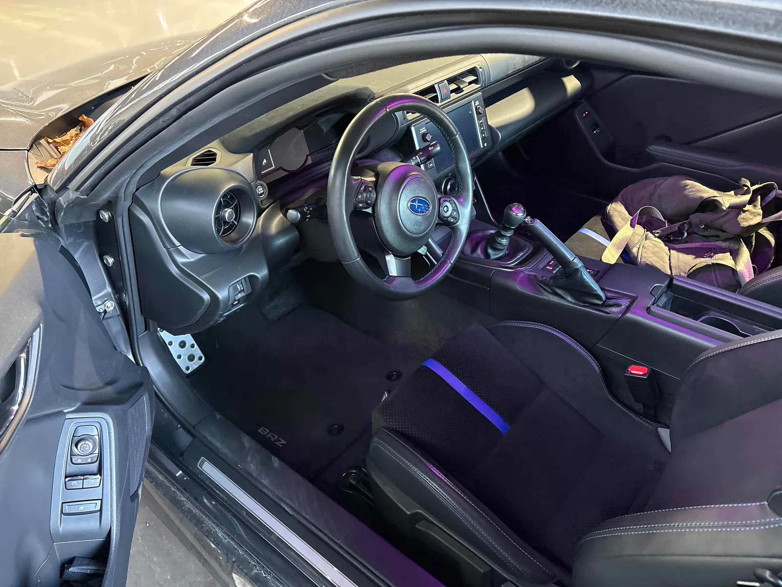 Interior driver side