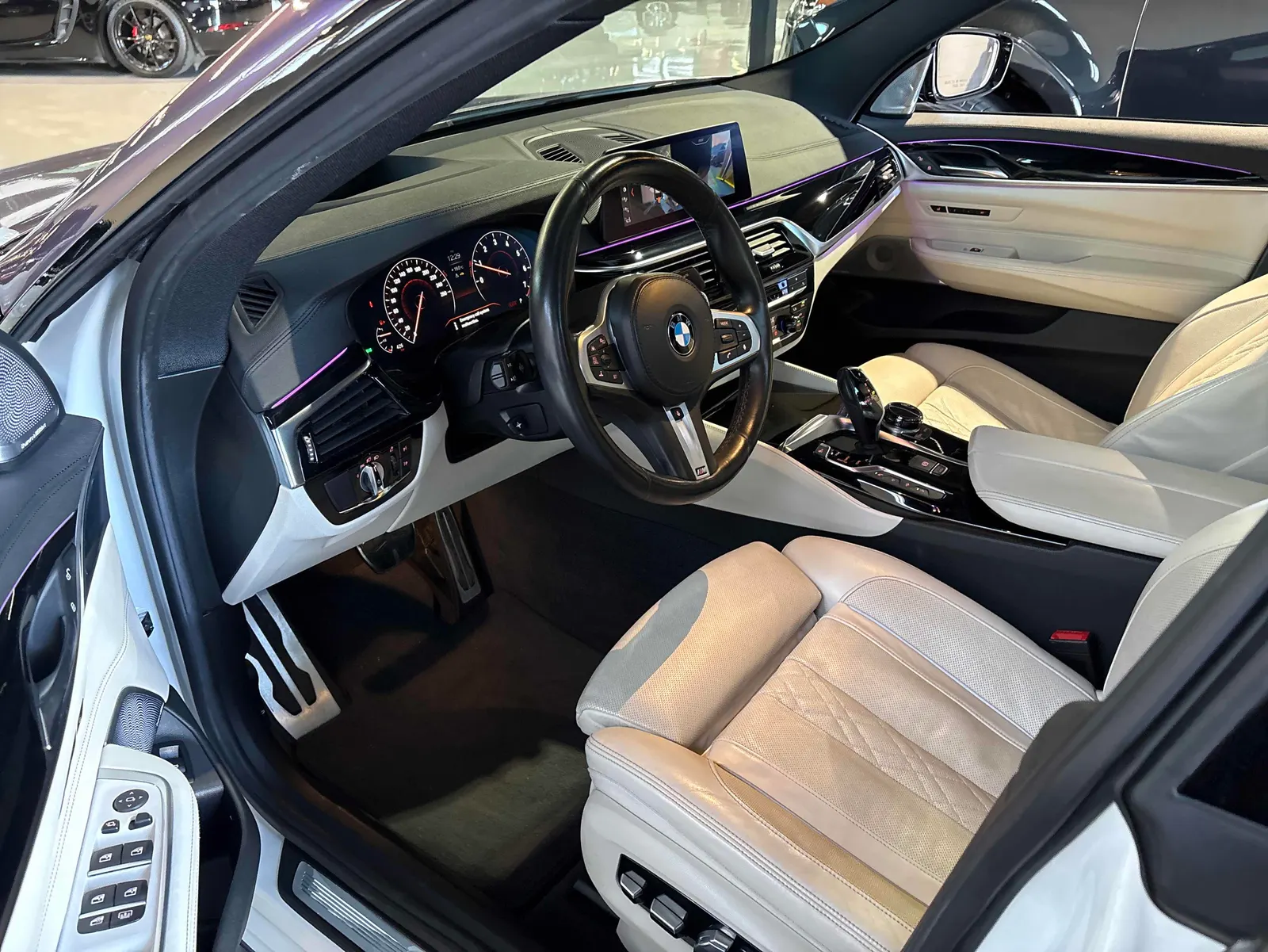Interior driver side
