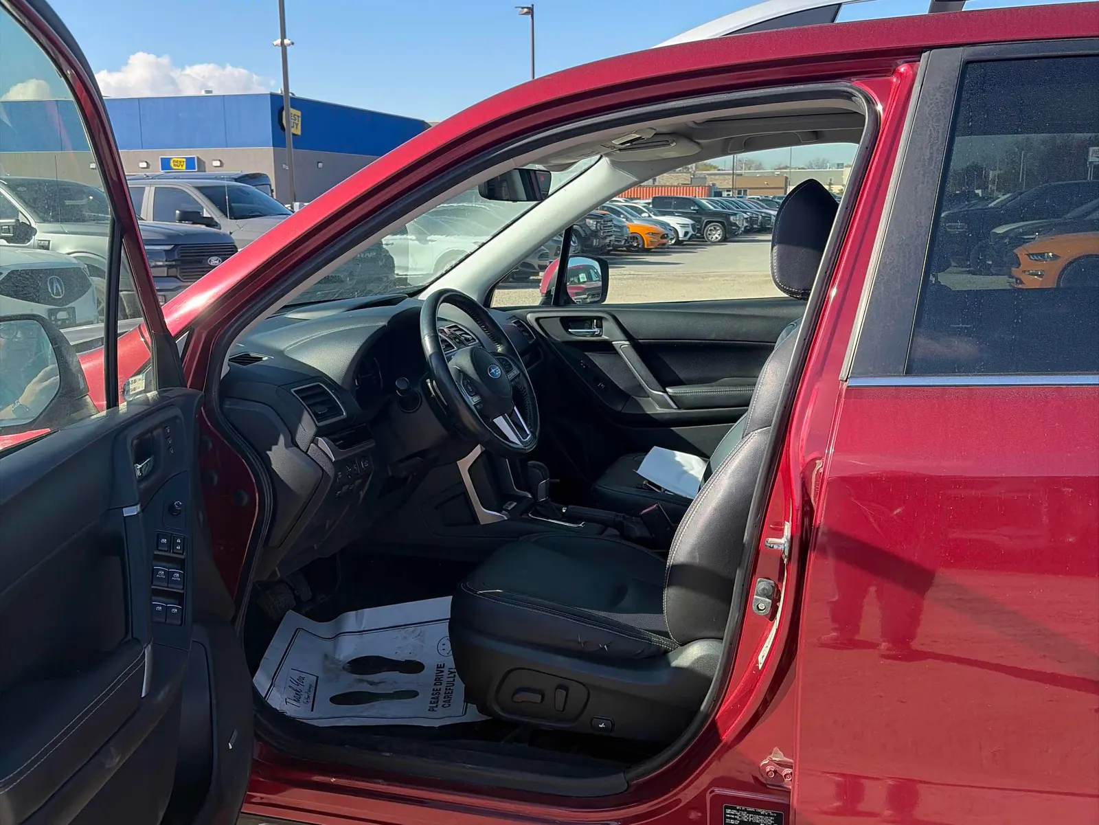 Interior driver side