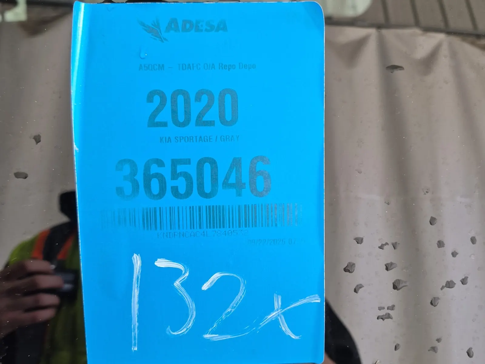 Inventory Label Photo