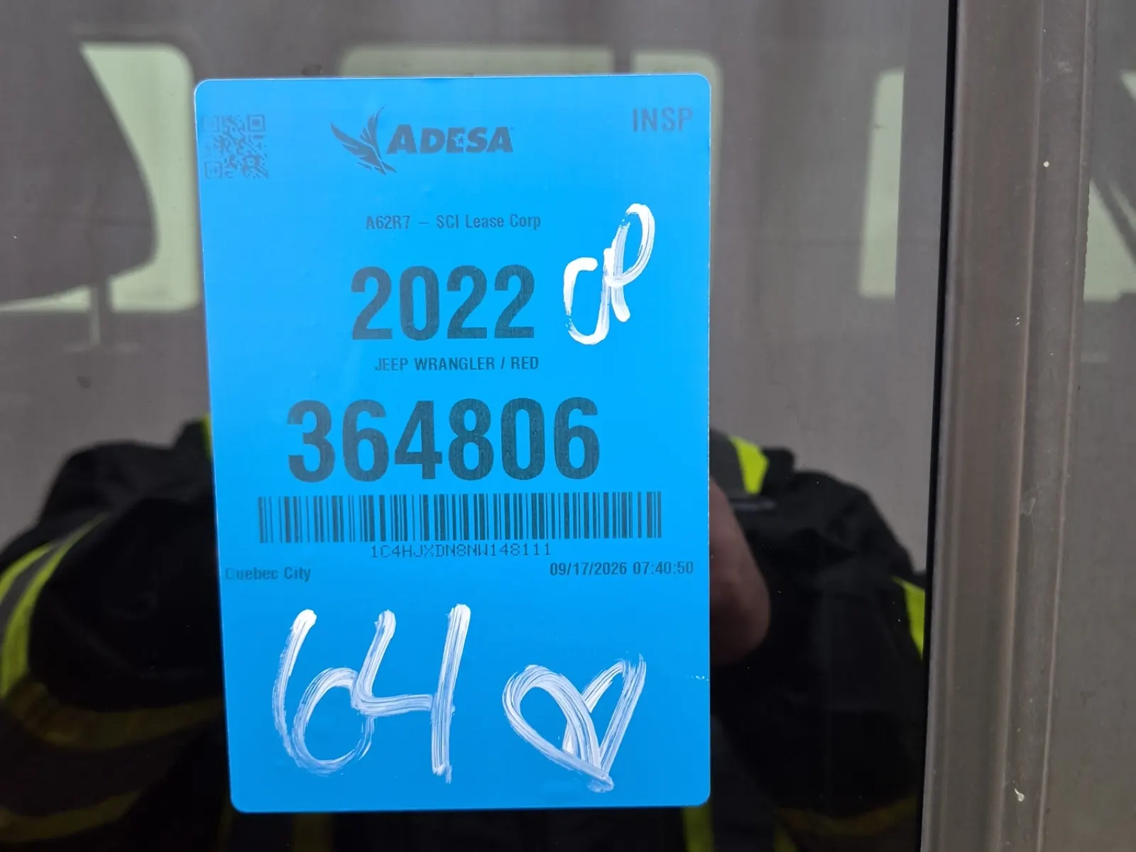 Inventory Label Photo
