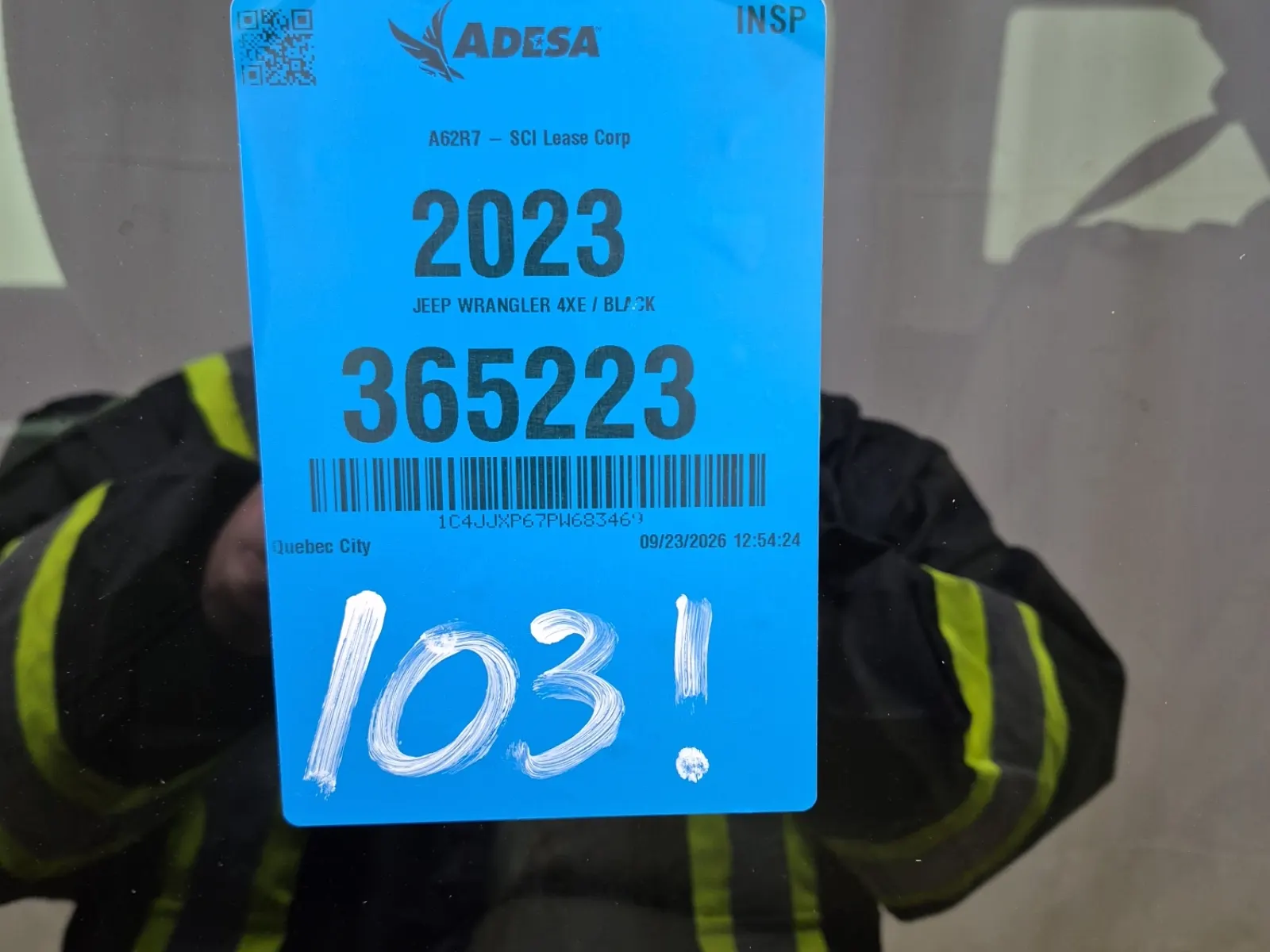 Inventory Label Photo