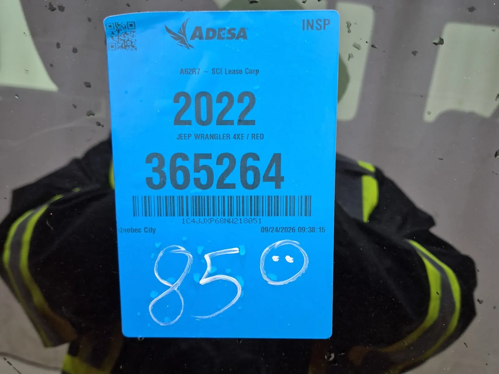 Inventory Label Photo