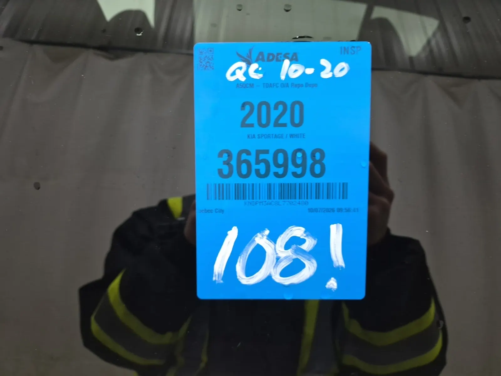 Inventory Label Photo