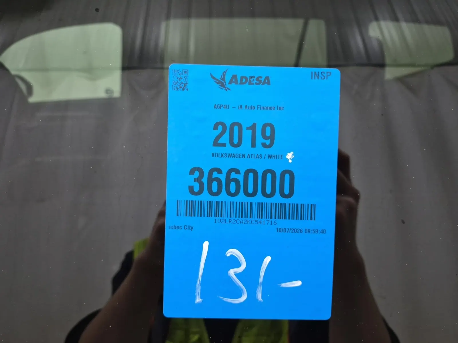 Inventory Label Photo
