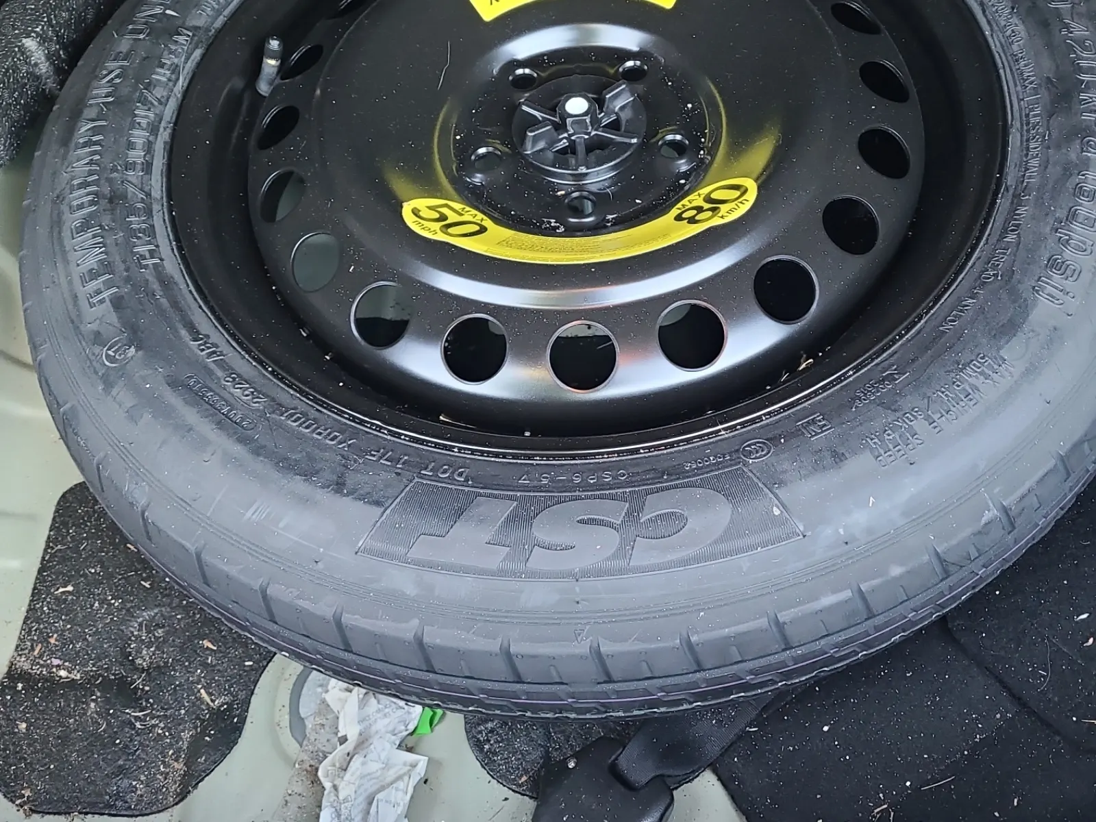 Spare Tire & Wheel Photo
