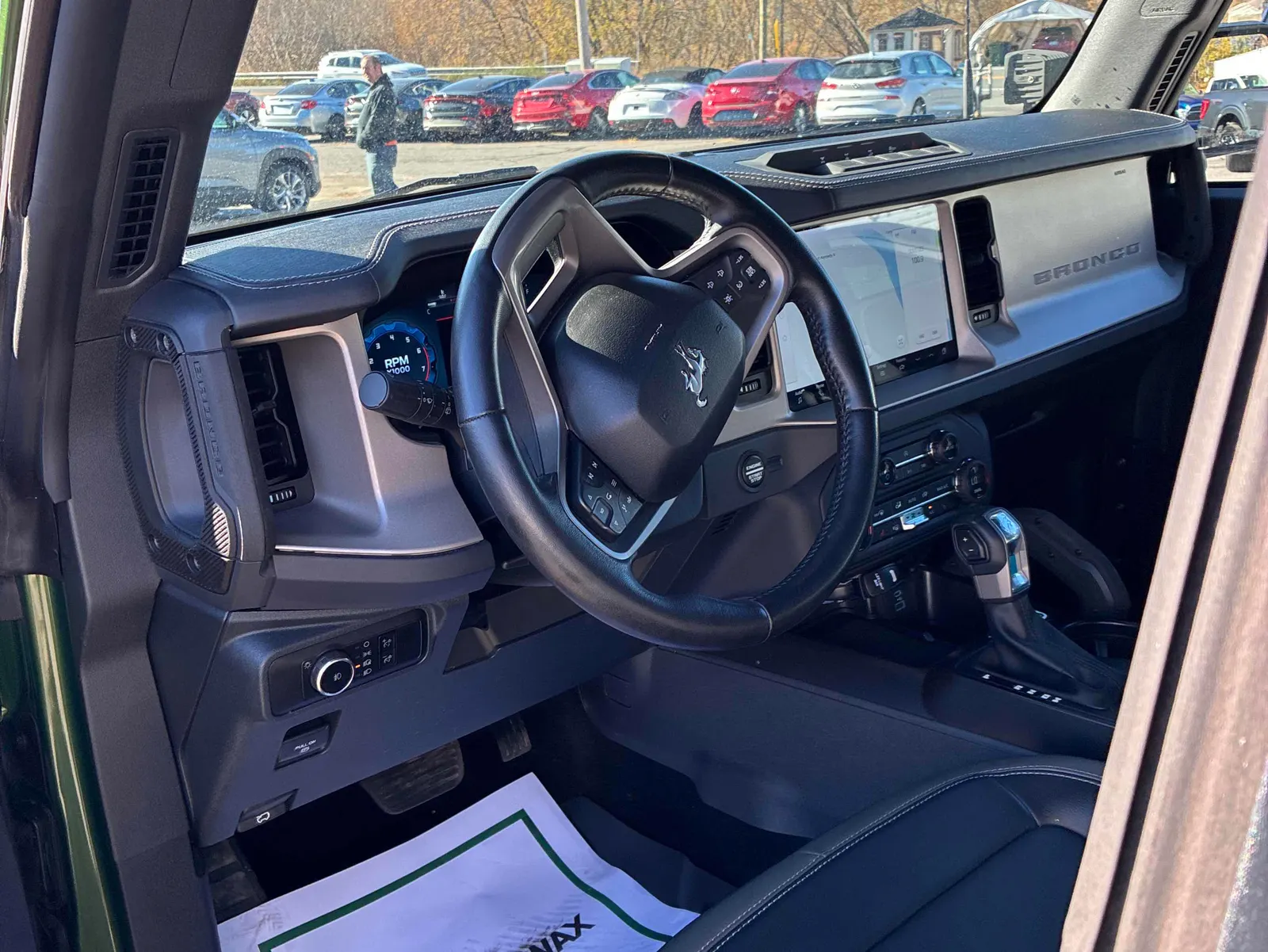 Interior driver side
