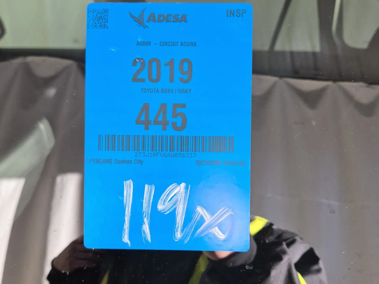 Inventory Label Photo