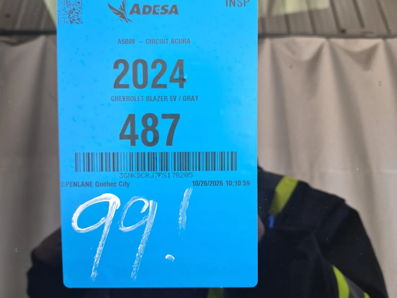 Inventory Label Photo