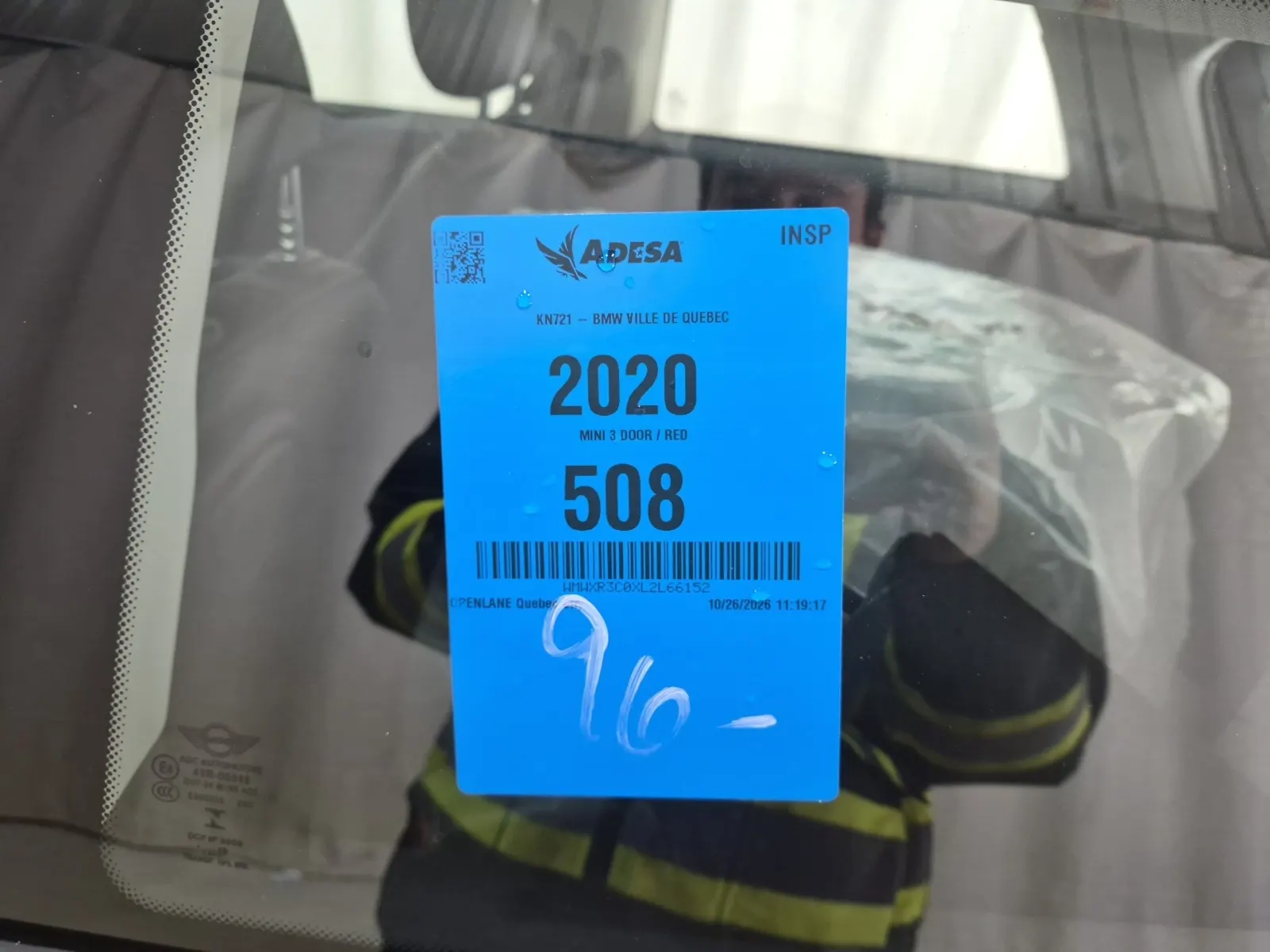 Inventory Label Photo