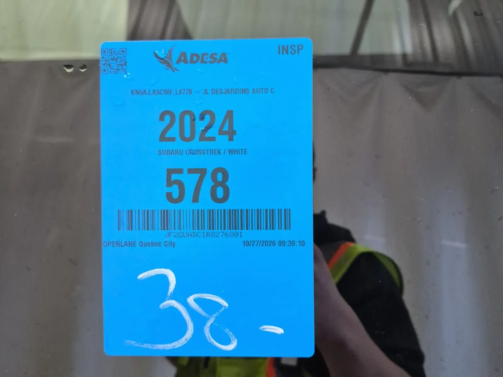 Inventory Label Photo