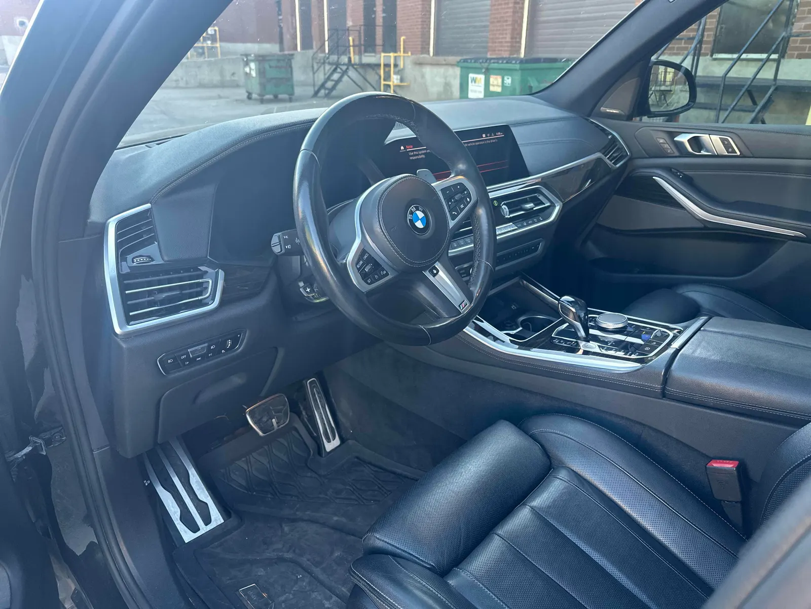 Interior driver side