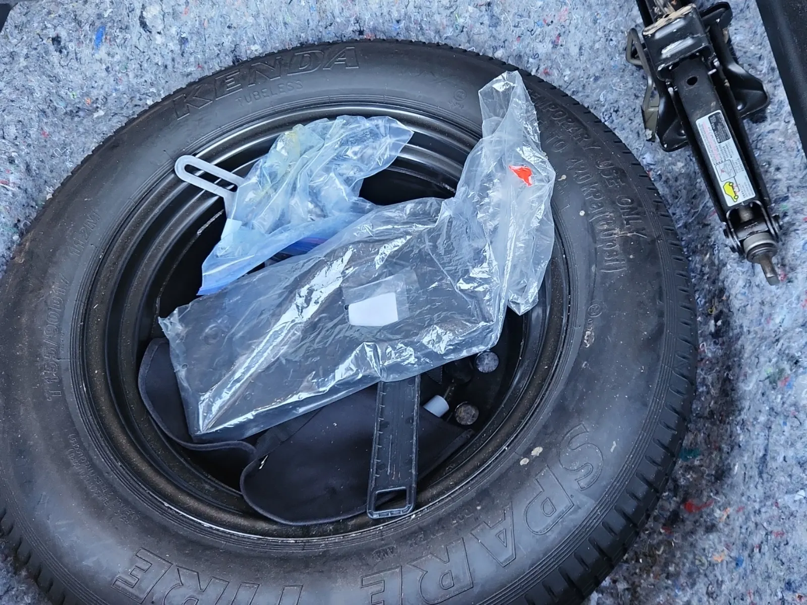 Spare Tire & Wheel Photo