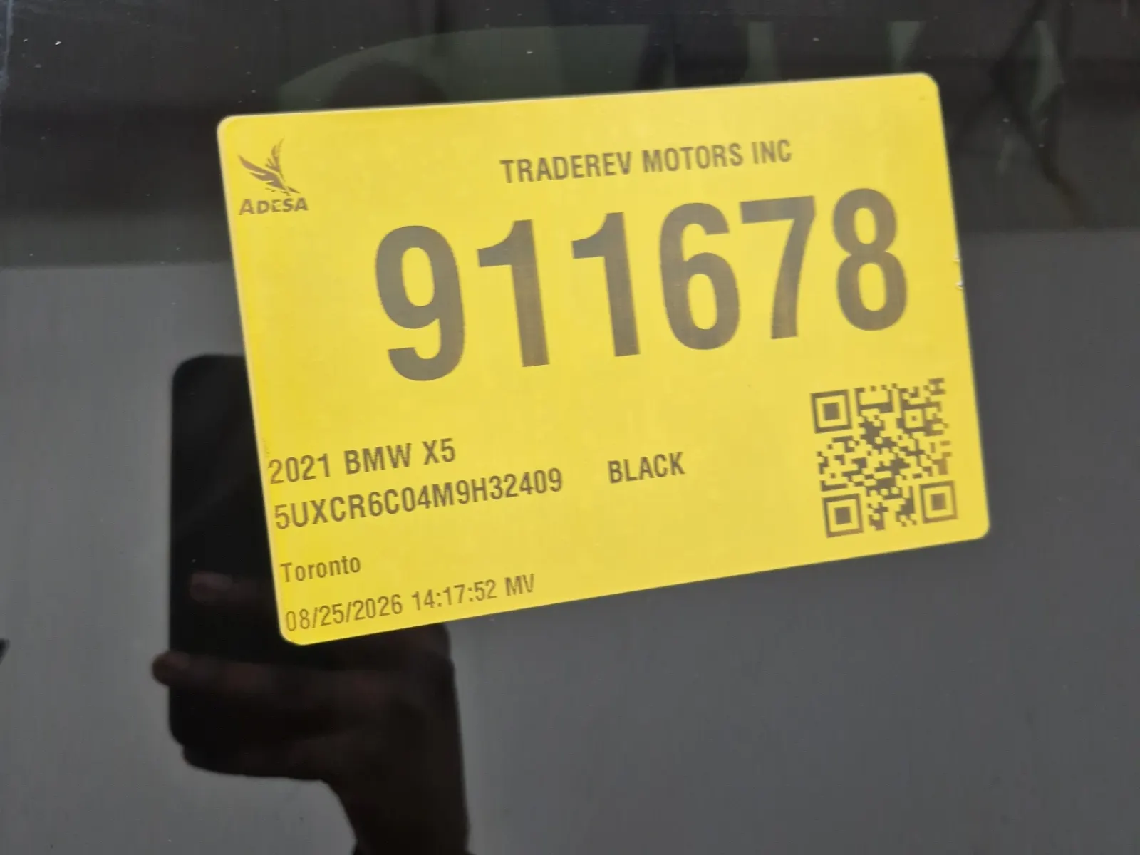 Inventory Label Photo