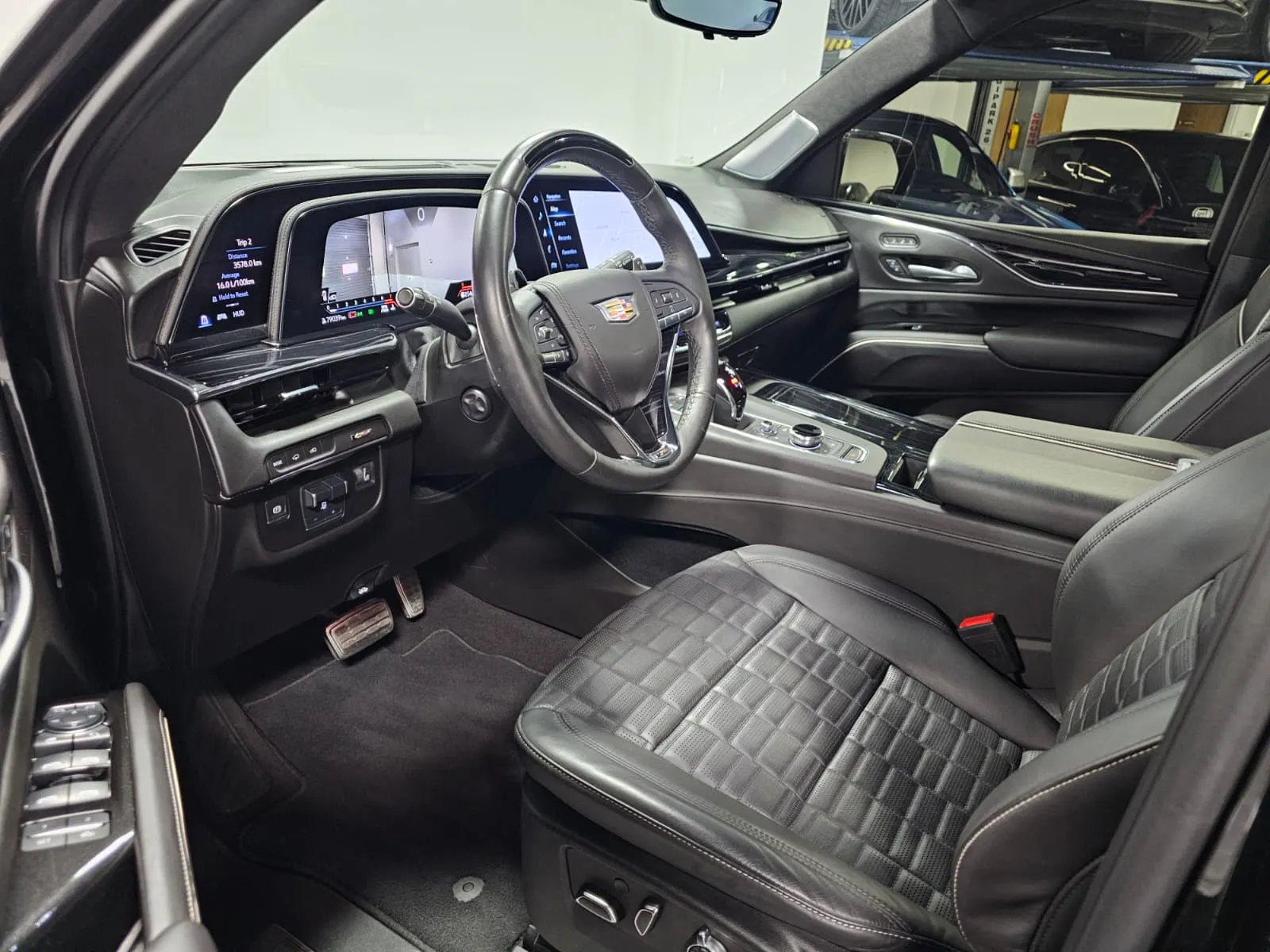 Interior driver side