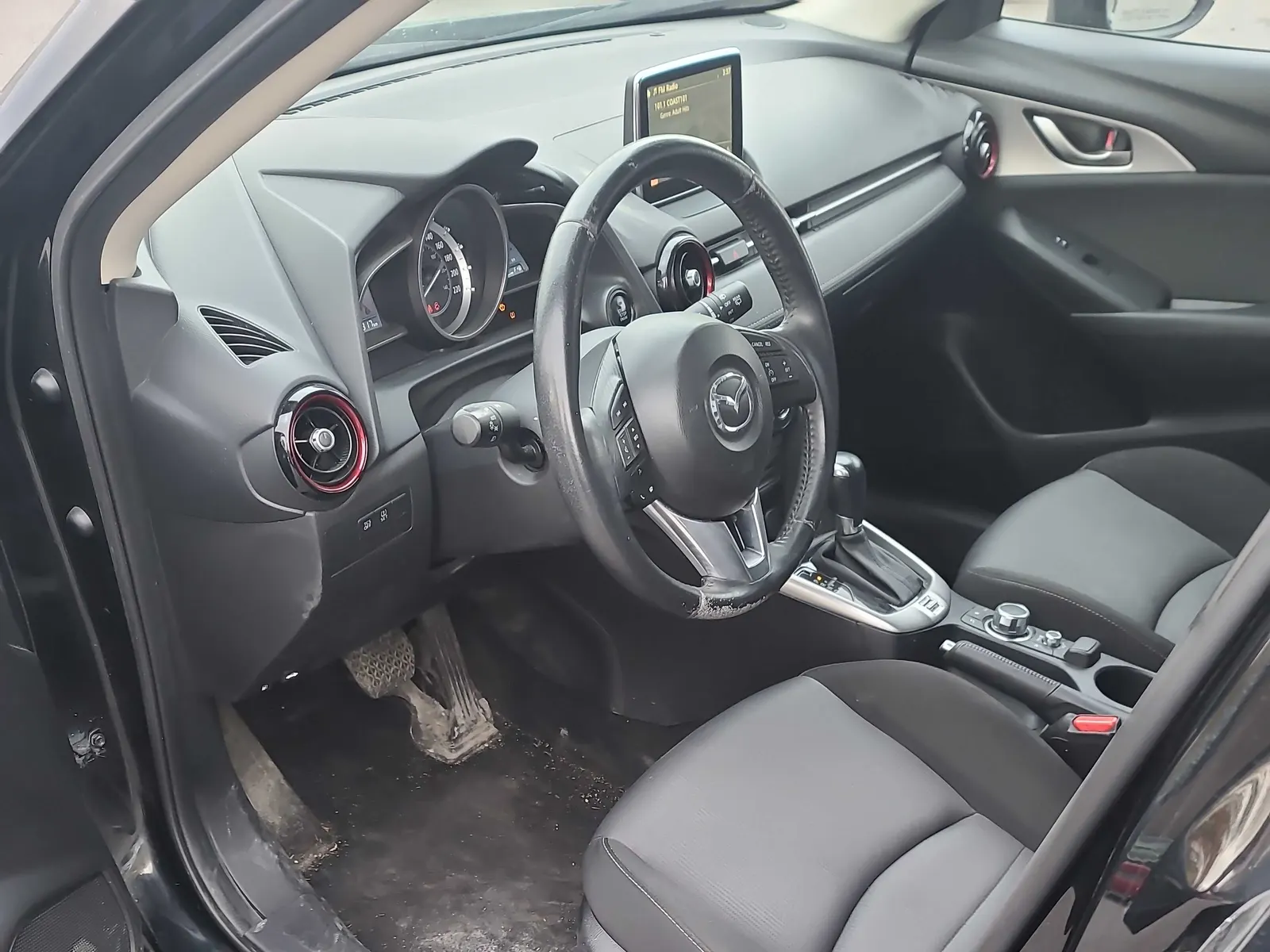 Interior driver side