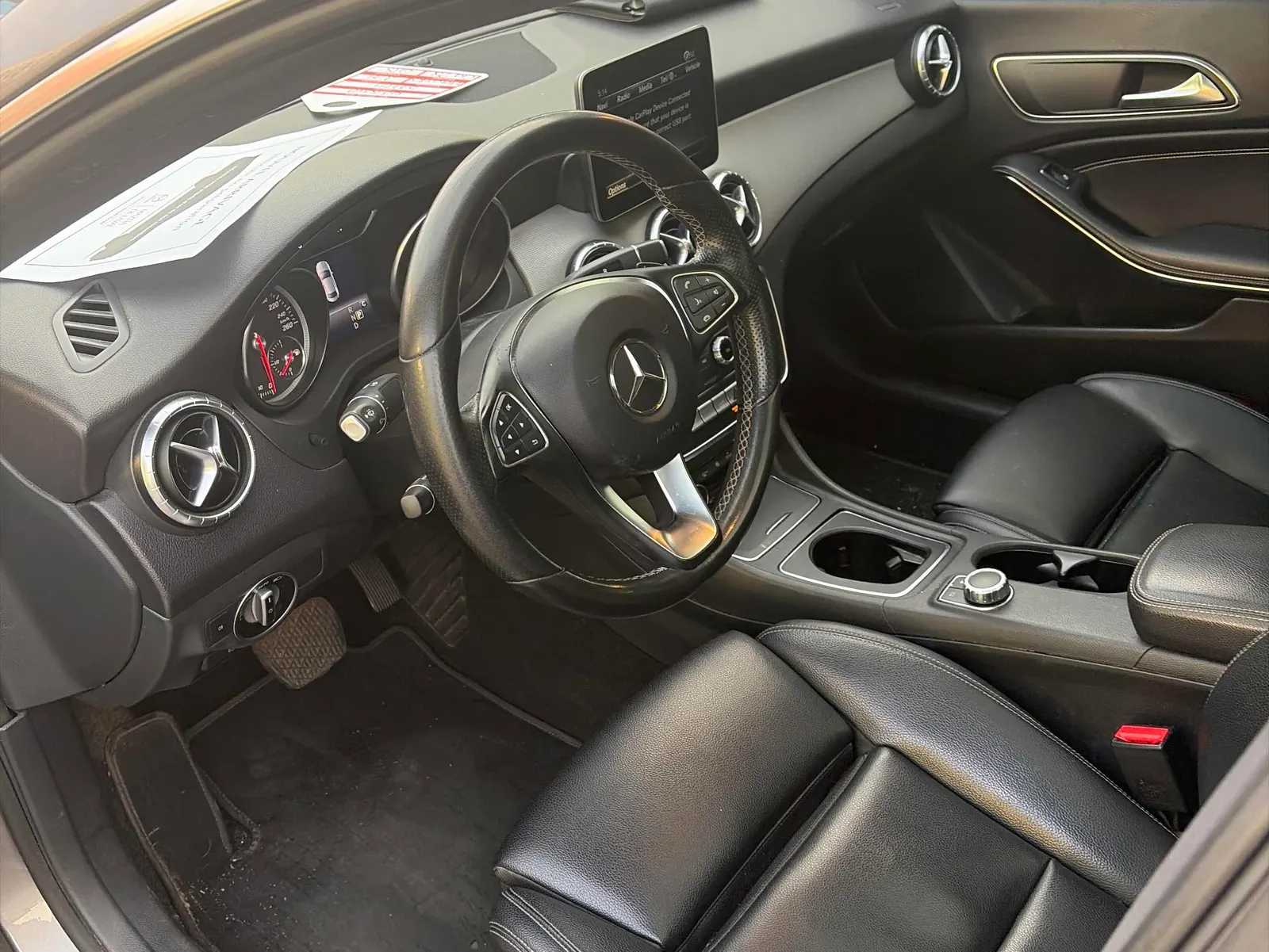 Interior driver side