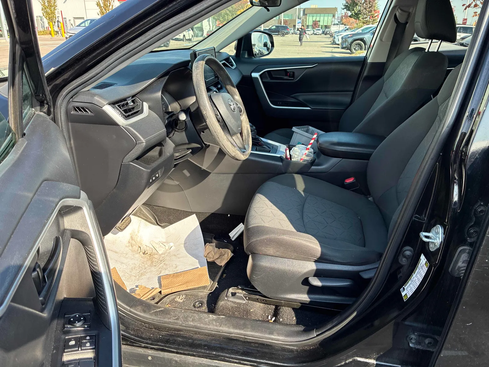 Interior driver side