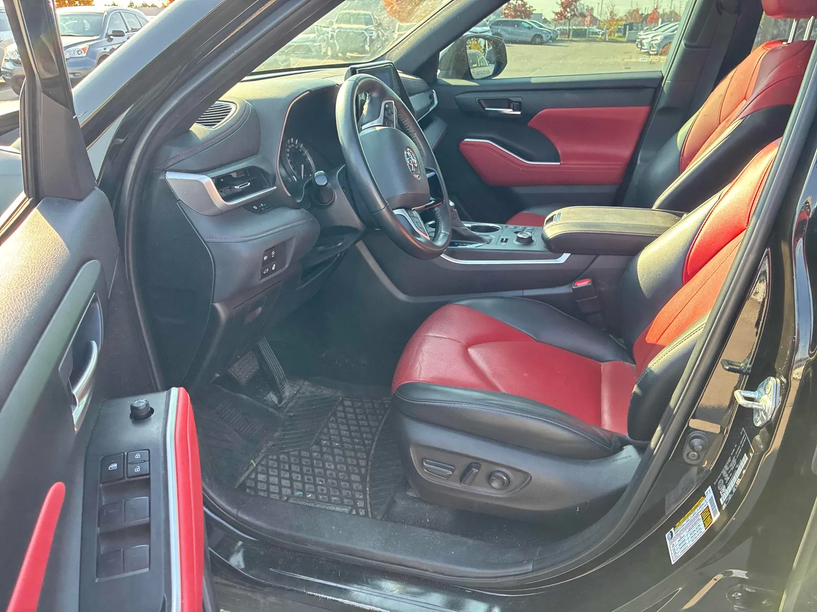 Interior driver side