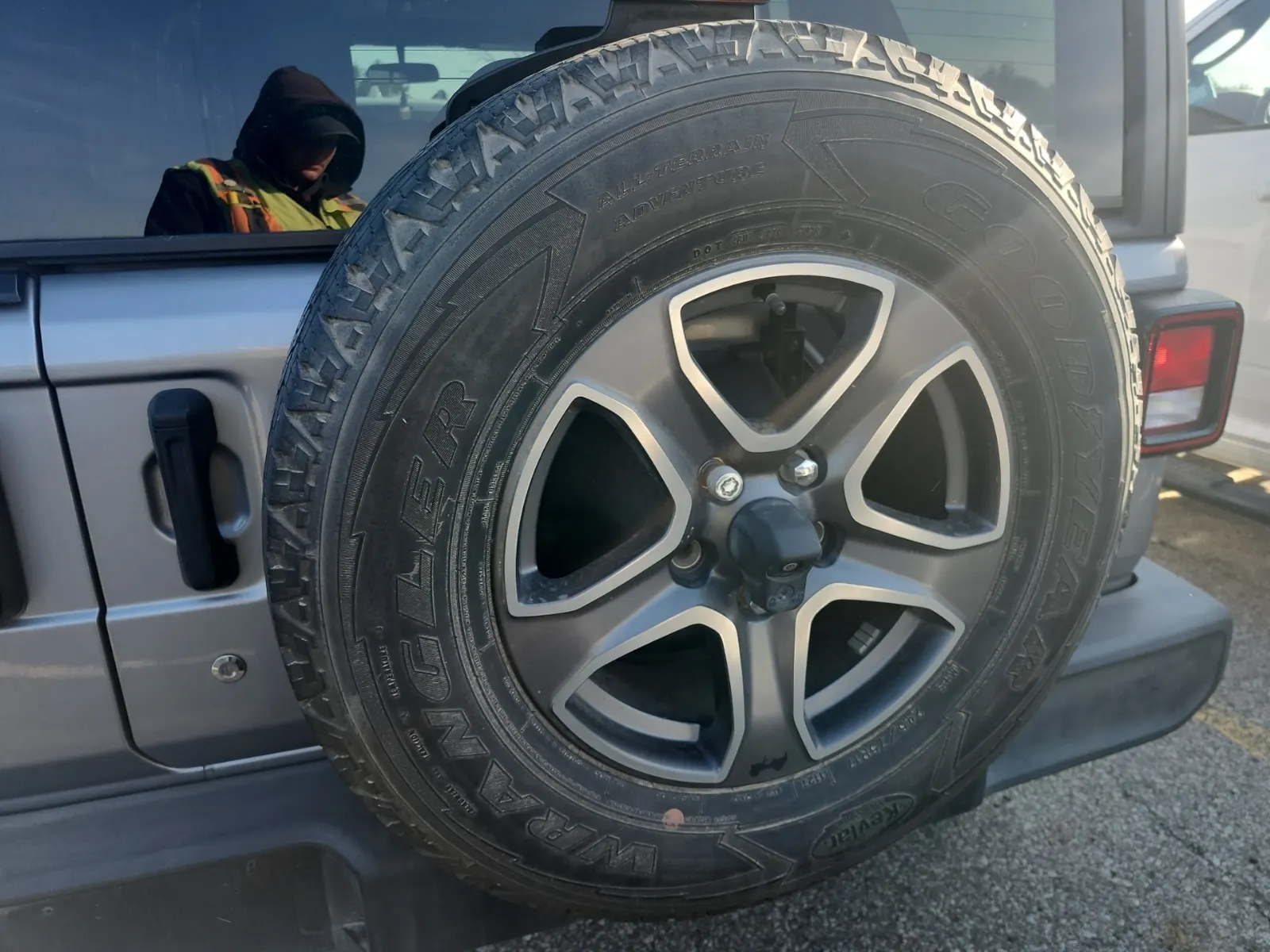 Spare Tire & Wheel Photo