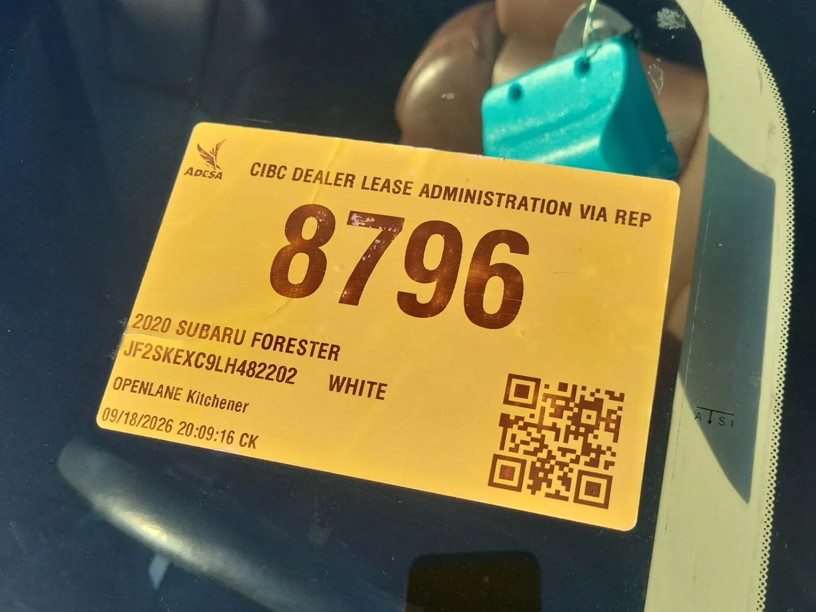 Inventory Label Photo