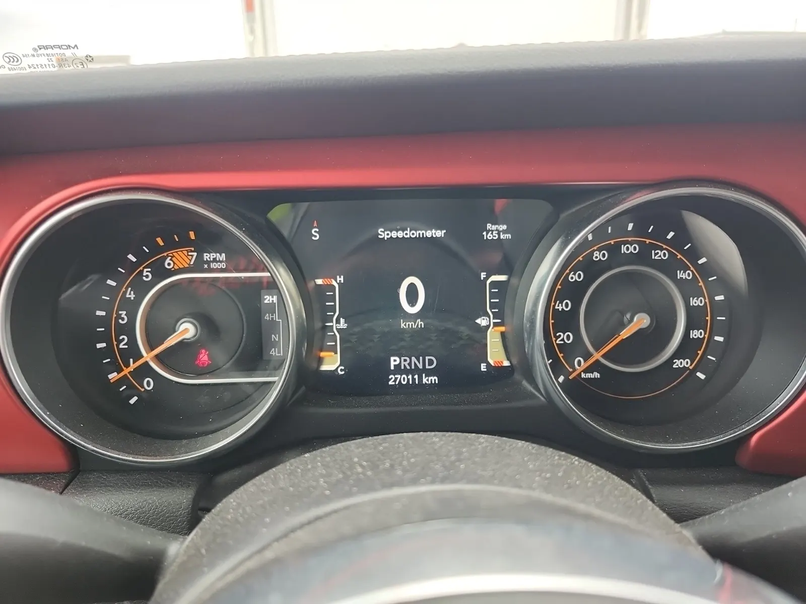 Odometer Photo