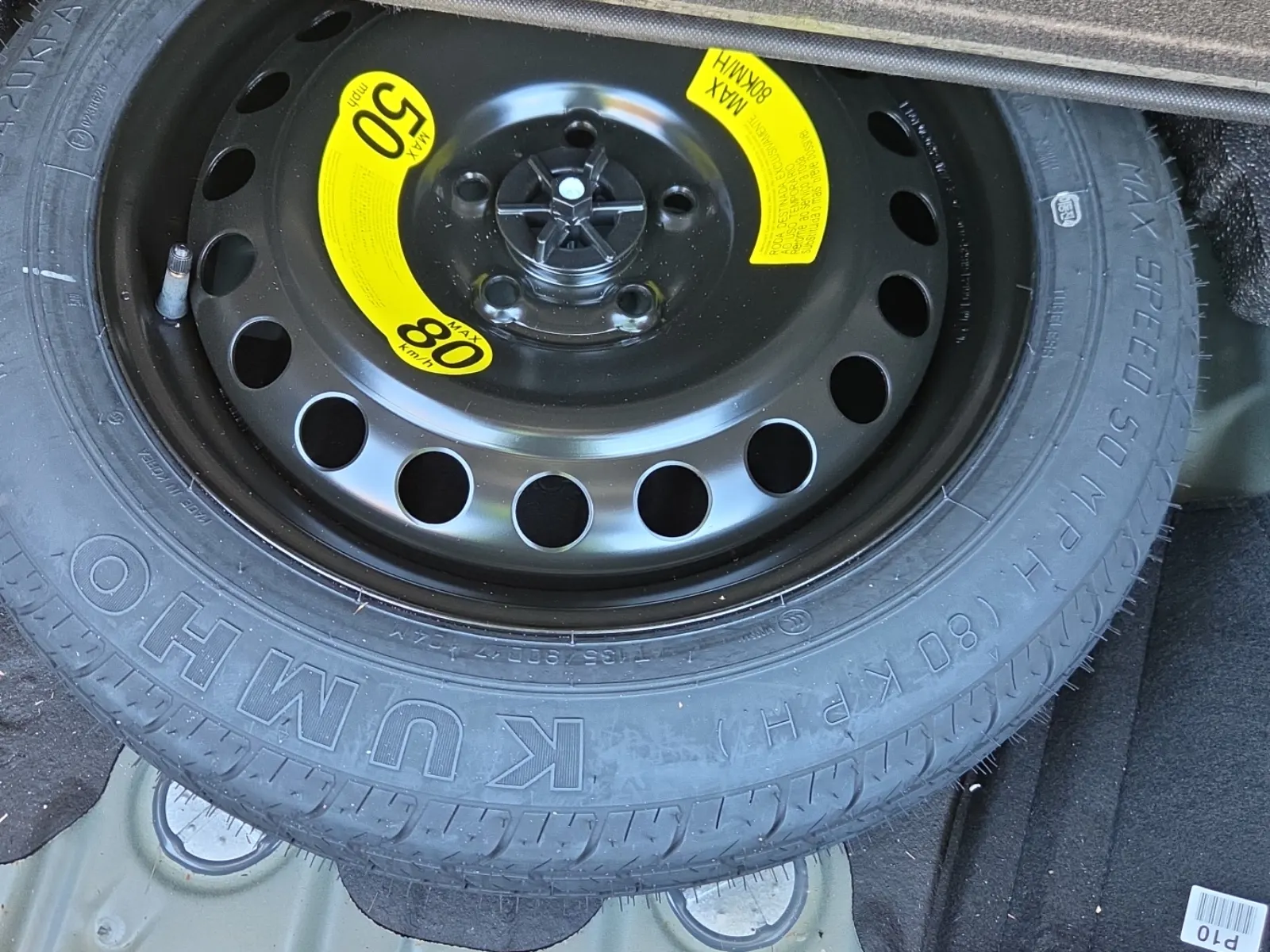 Spare Tire & Wheel Photo