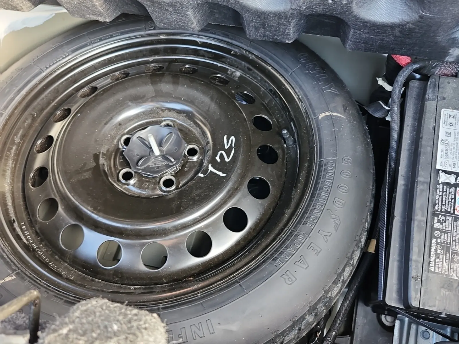 Spare Tire & Wheel Photo