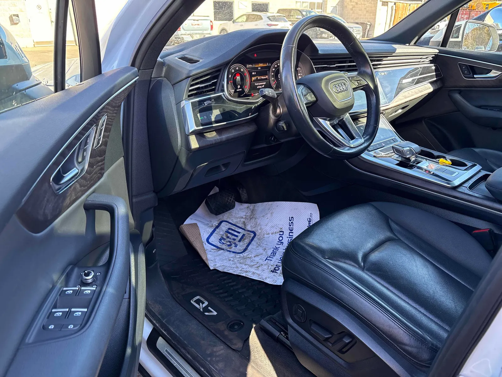 Interior driver side