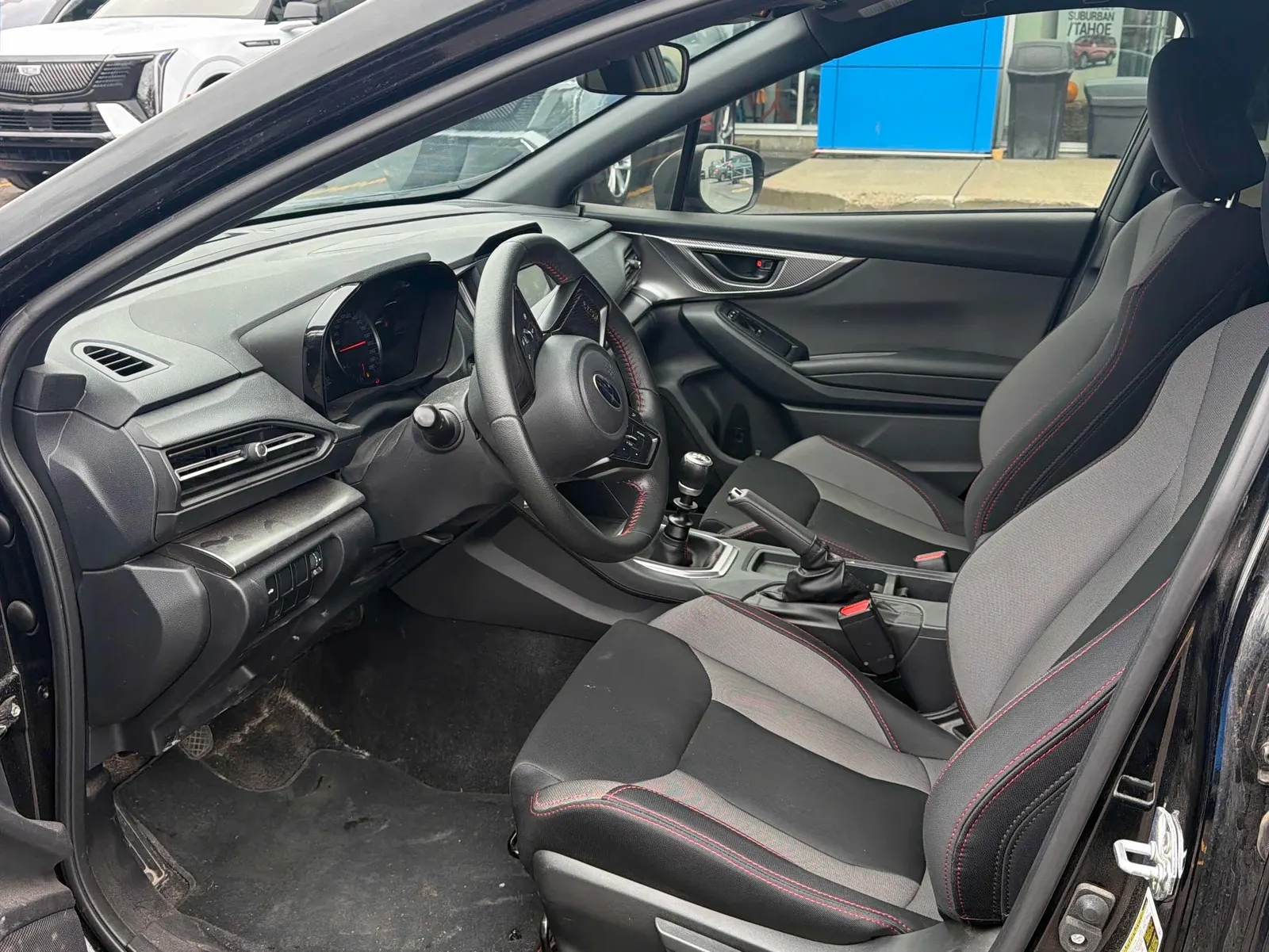 Interior driver side